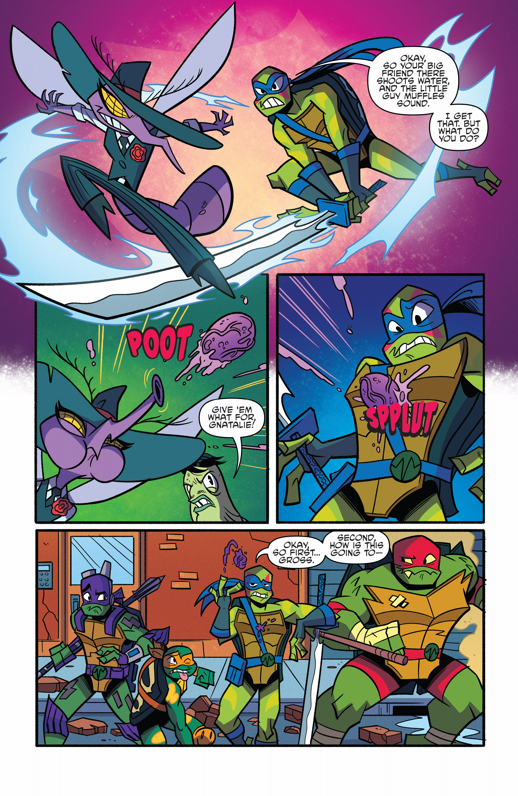 Rise of Teenage Mutant Ninja Turtles: Sound Off (2019-) issue 1 - Page 21