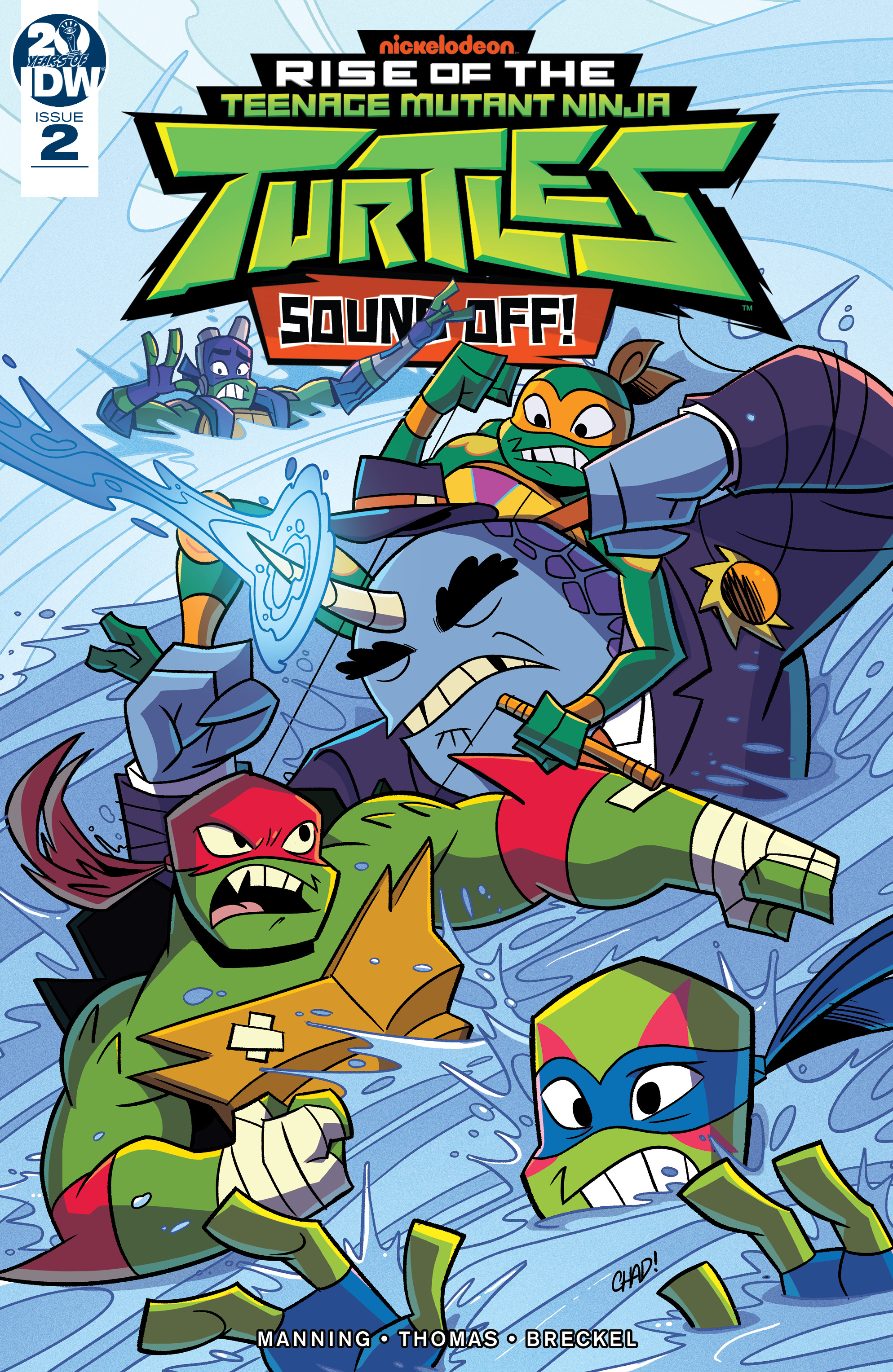 Rise of Teenage Mutant Ninja Turtles: Sound Off (2019-): Chapter 2 - Page 1