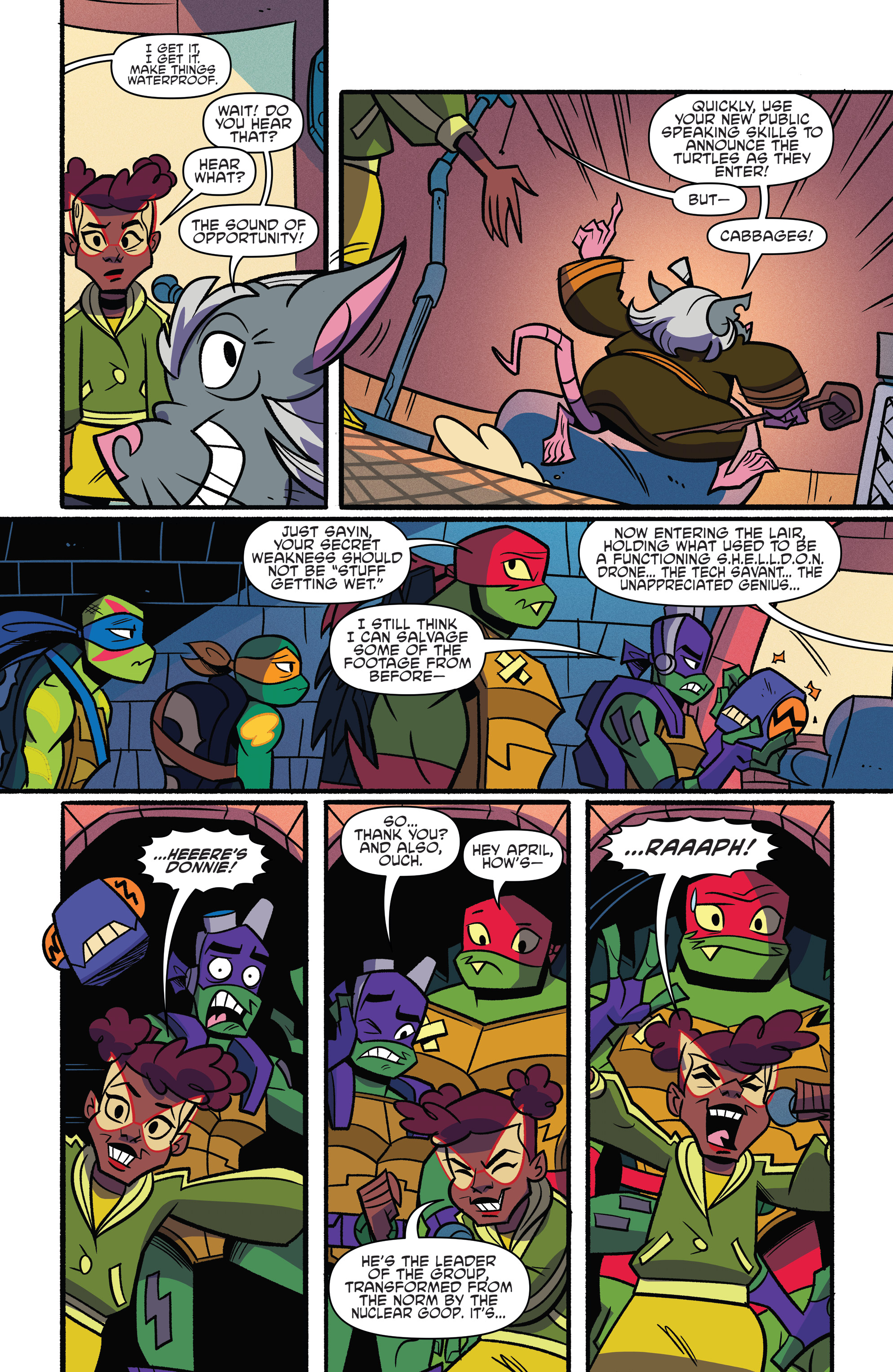 Rise of Teenage Mutant Ninja Turtles: Sound Off (2019-) issue 2 - Page 7