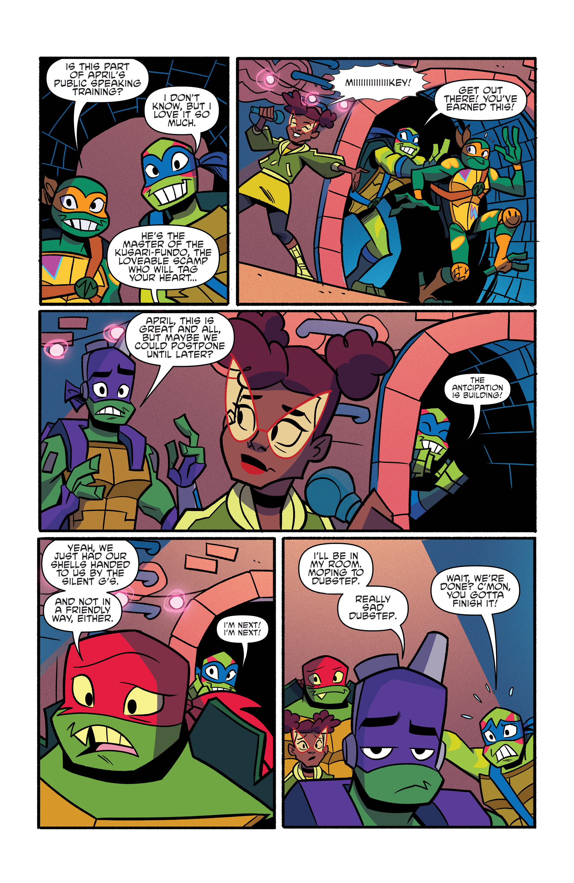 Rise of Teenage Mutant Ninja Turtles: Sound Off (2019-) issue 2 - Page 8