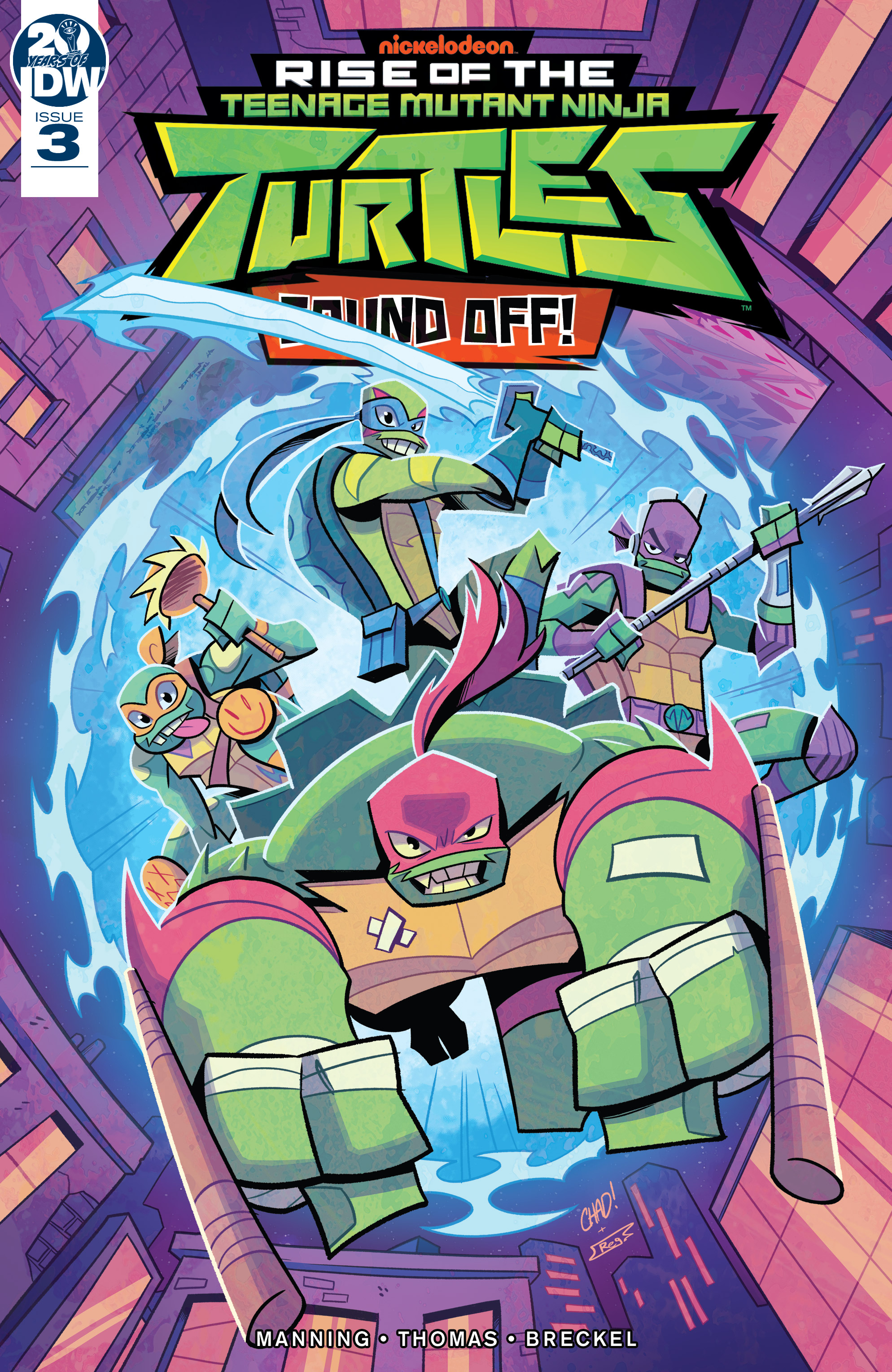 Rise of Teenage Mutant Ninja Turtles: Sound Off (2019-): Chapter 3 - Page 1
