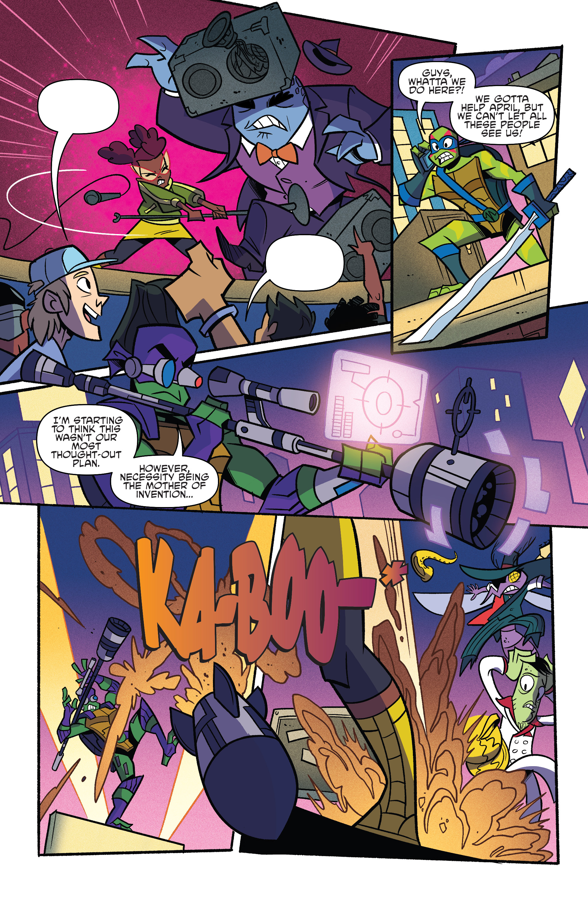 Rise of Teenage Mutant Ninja Turtles: Sound Off (2019-) issue 3 - Page 7