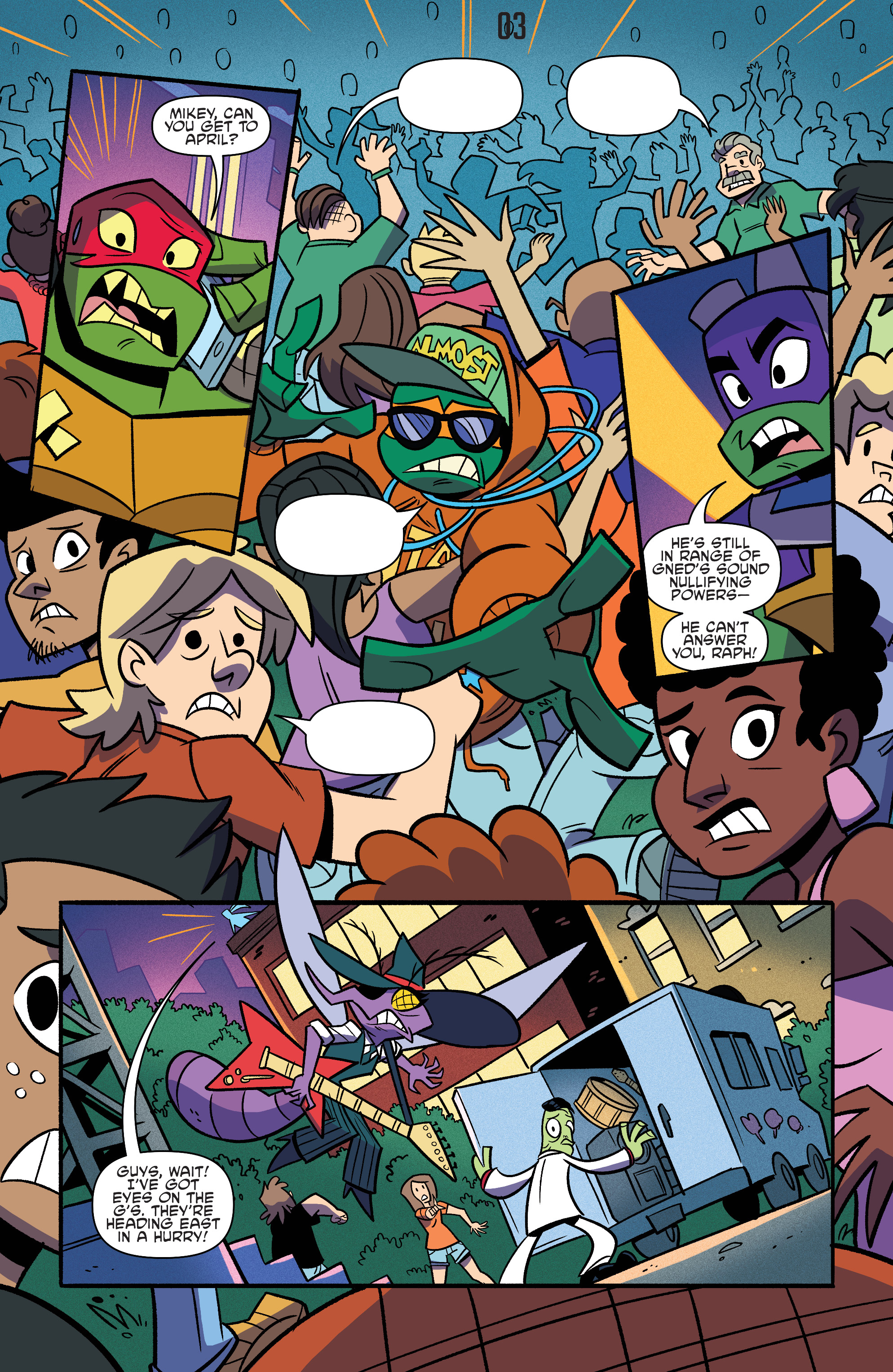 Rise of Teenage Mutant Ninja Turtles: Sound Off (2019-) issue 3 - Page 8