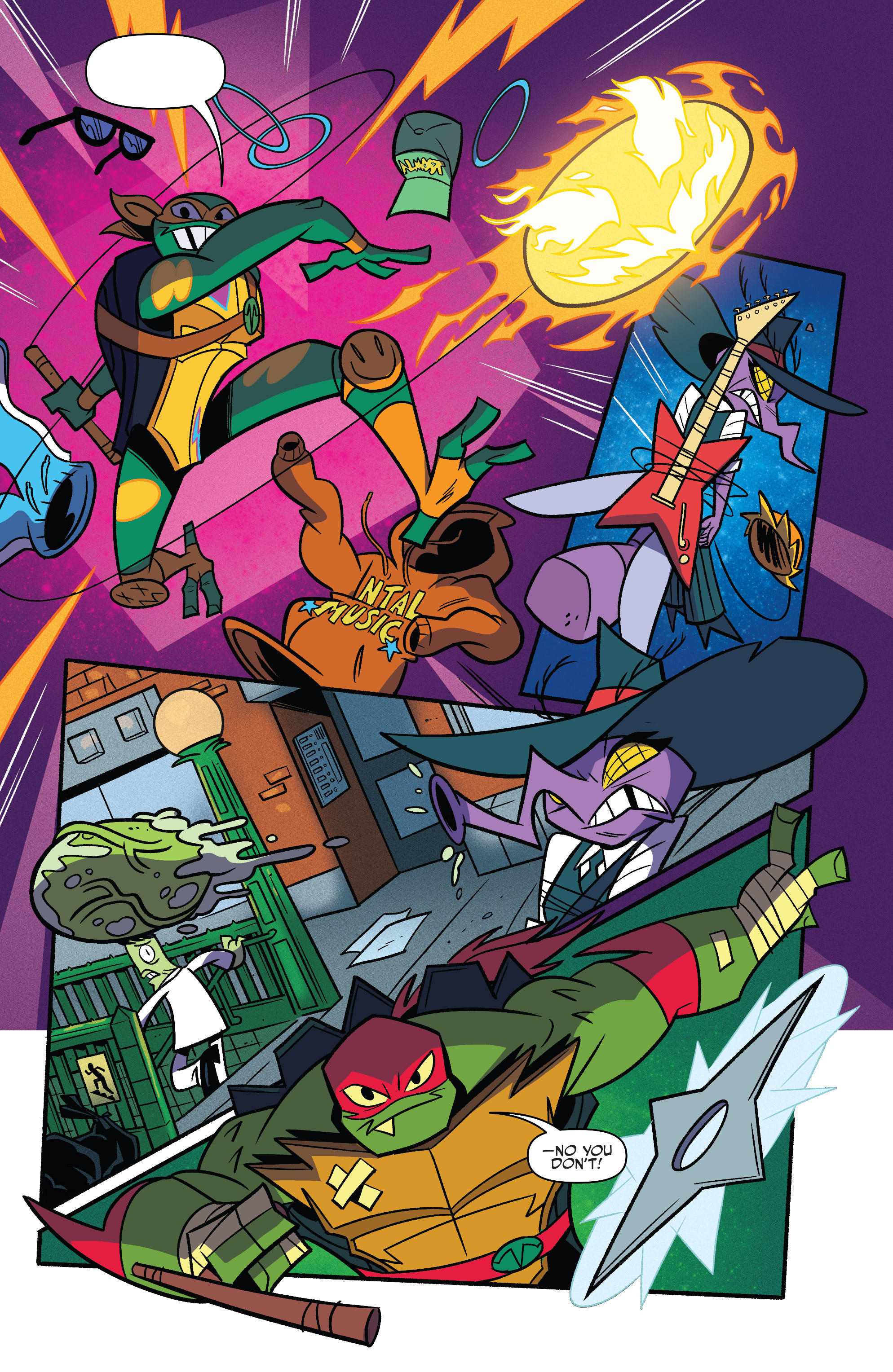 Rise of Teenage Mutant Ninja Turtles: Sound Off (2019-) issue 3 - Page 12