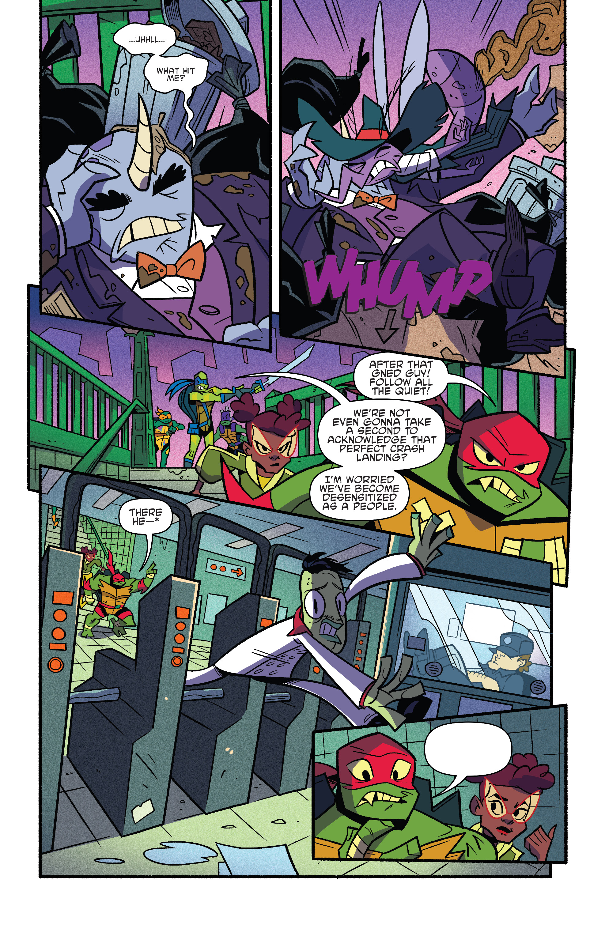 Rise of Teenage Mutant Ninja Turtles: Sound Off (2019-) issue 3 - Page 14