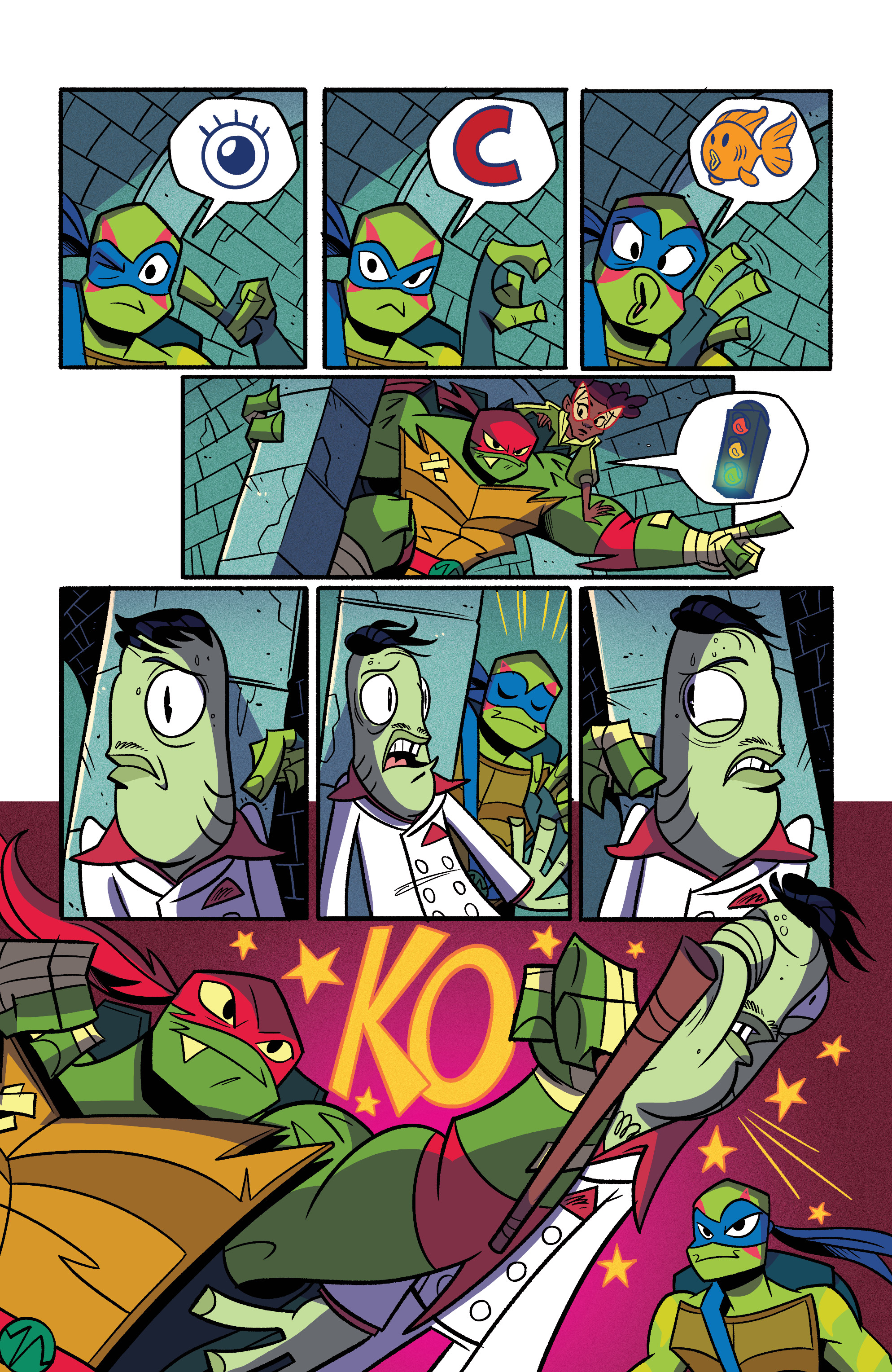 Rise Of Teenage Mutant Ninja Turtles Sound Off Chapter Page