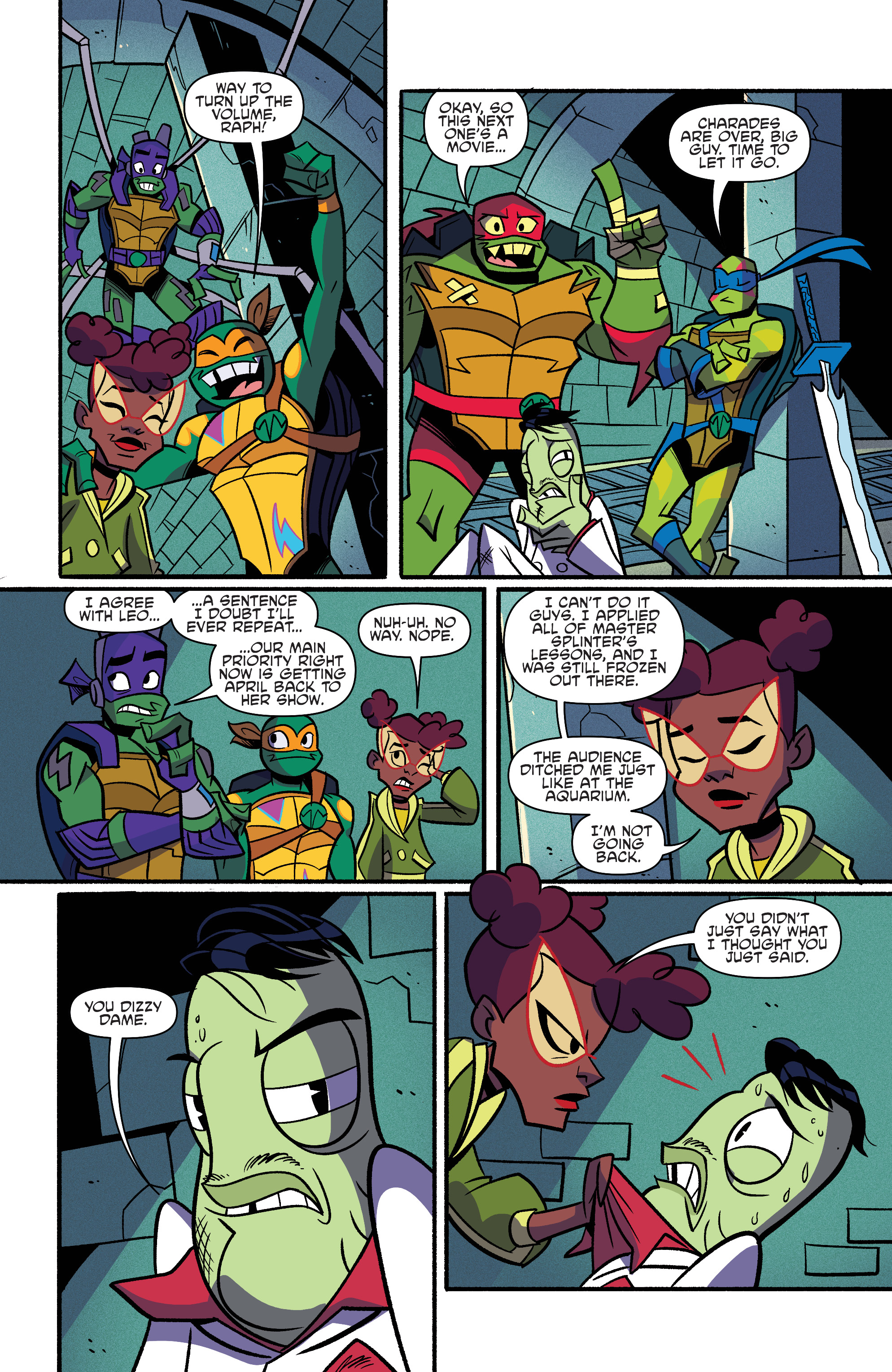 Rise of Teenage Mutant Ninja Turtles: Sound Off (2019-) issue 3 - Page 19