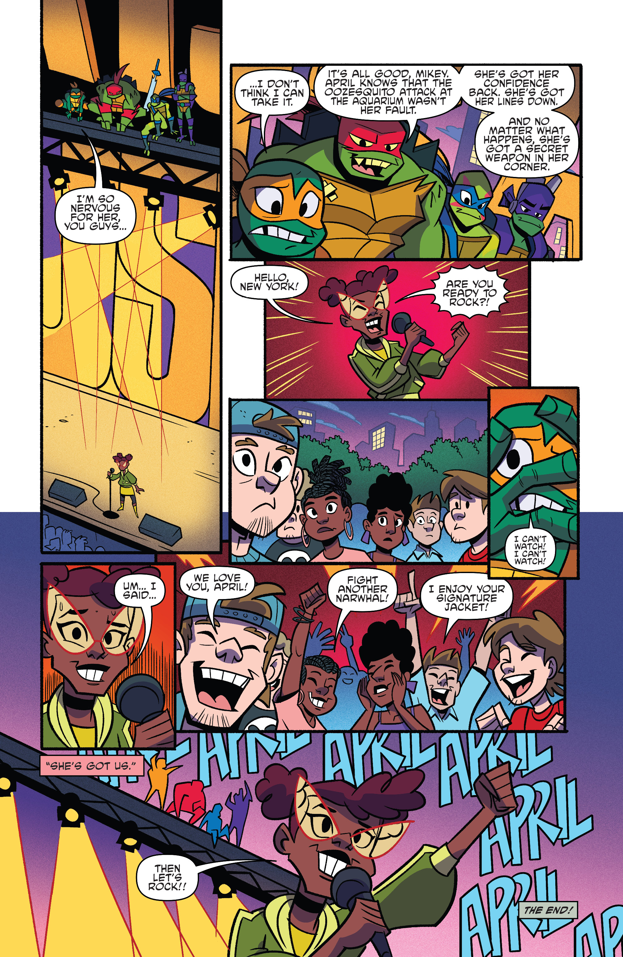 Rise of Teenage Mutant Ninja Turtles: Sound Off (2019-) issue 3 - Page 22