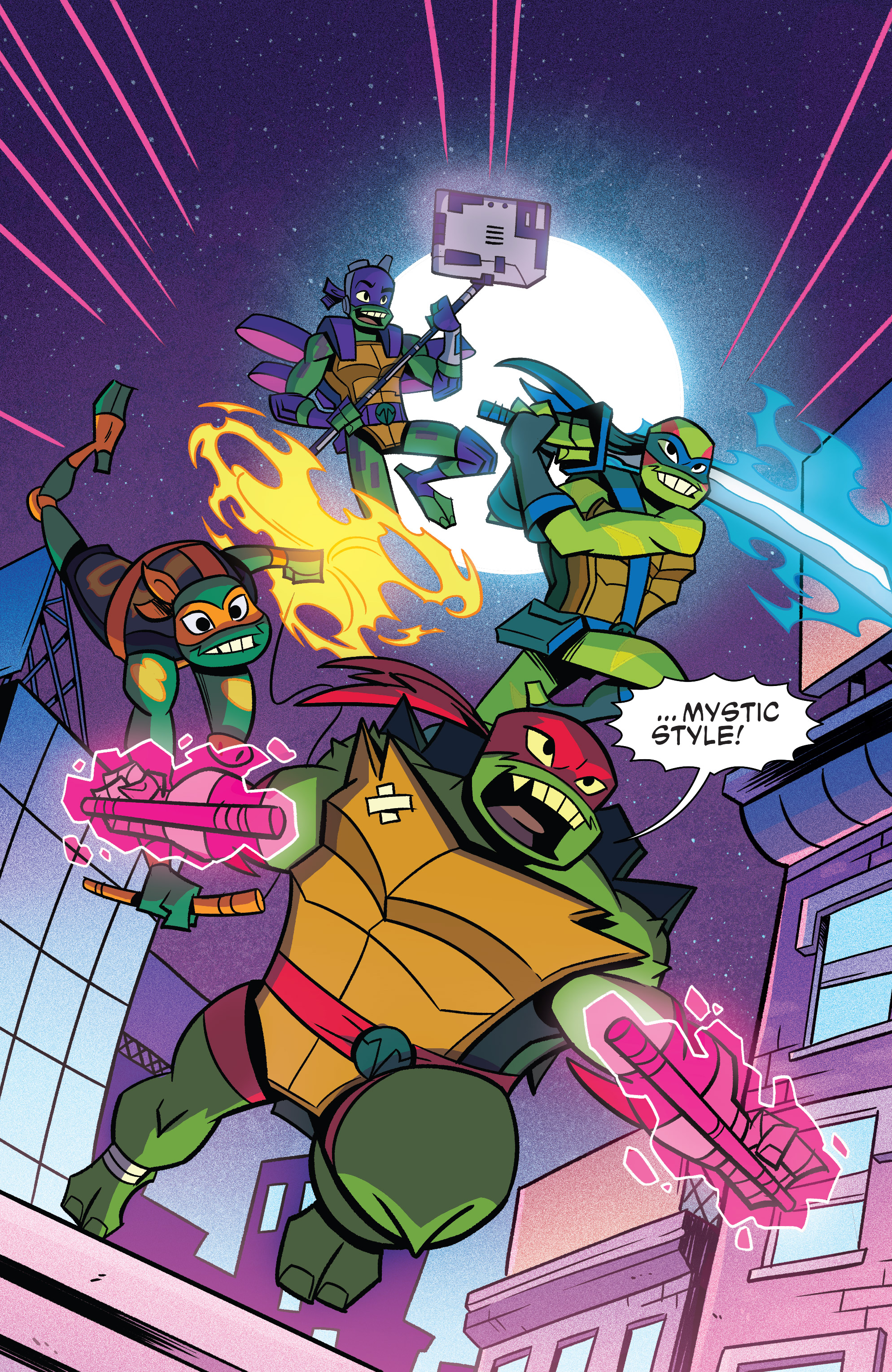 Rise Of The Teenage Mutant Ninja Turtles (2018-) issue 0 - Page 8