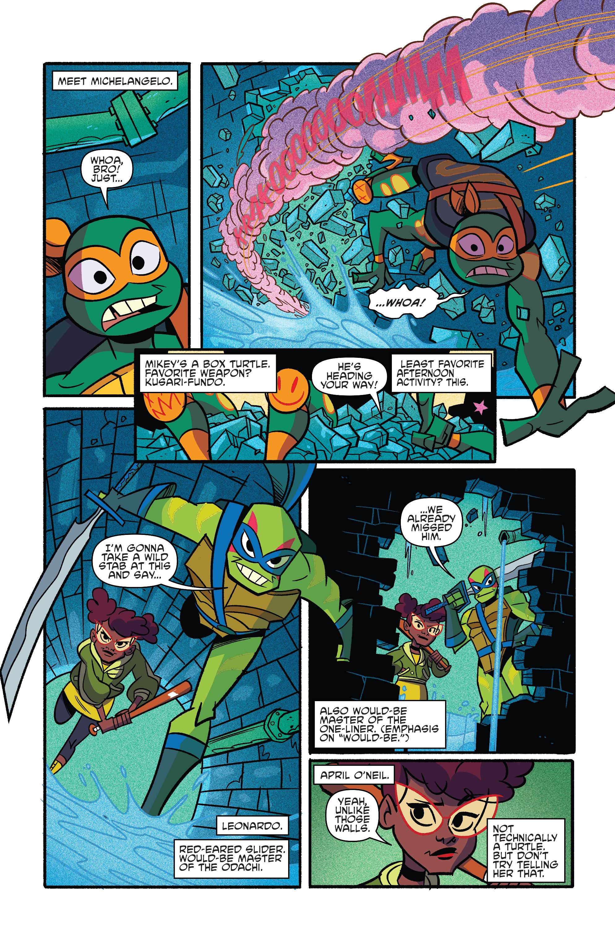 Rise Of The Teenage Mutant Ninja Turtles (2018-) issue 1 - Page 6