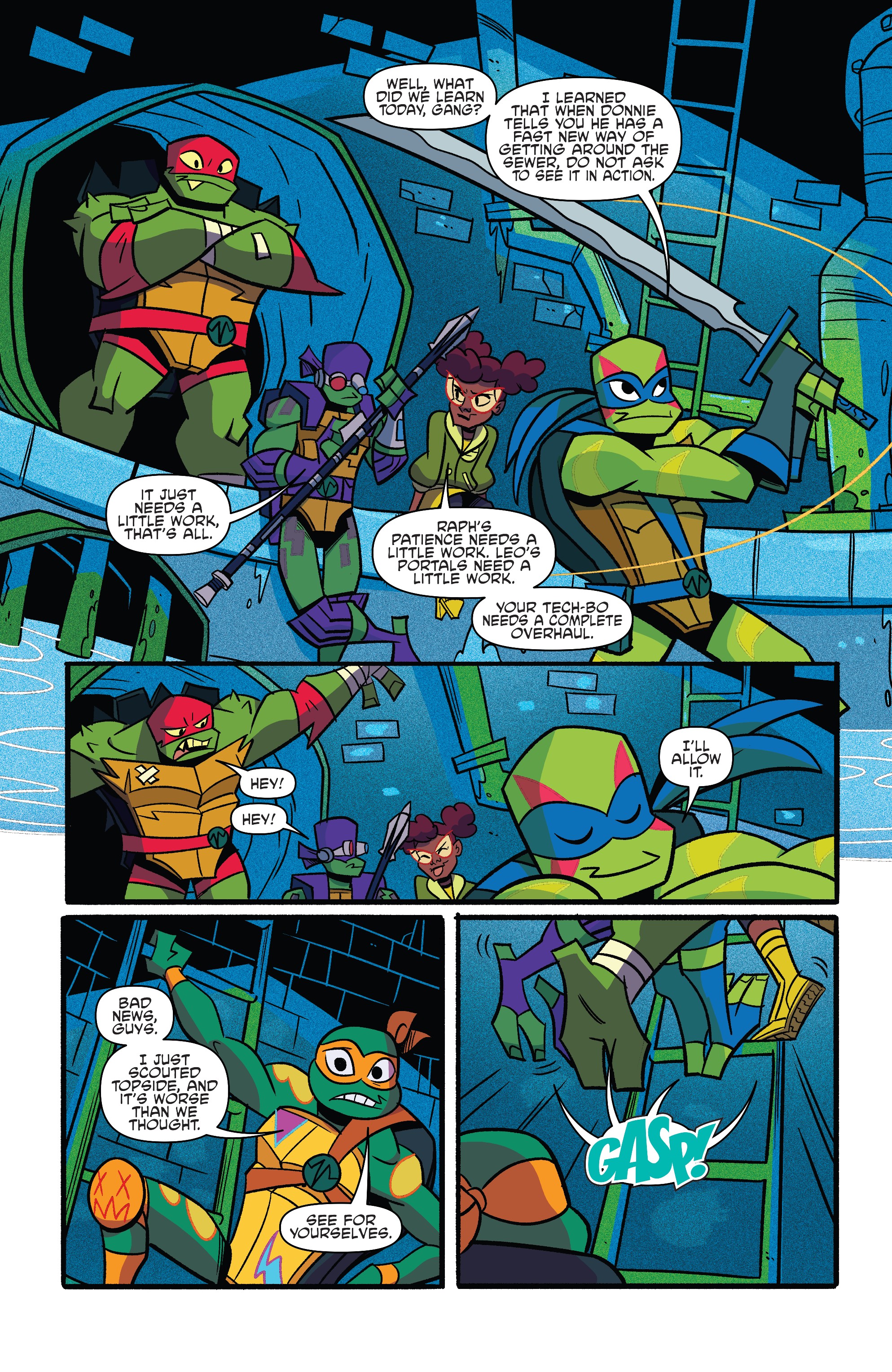 Rise Of The Teenage Mutant Ninja Turtles (2018-) issue 1 - Page 12