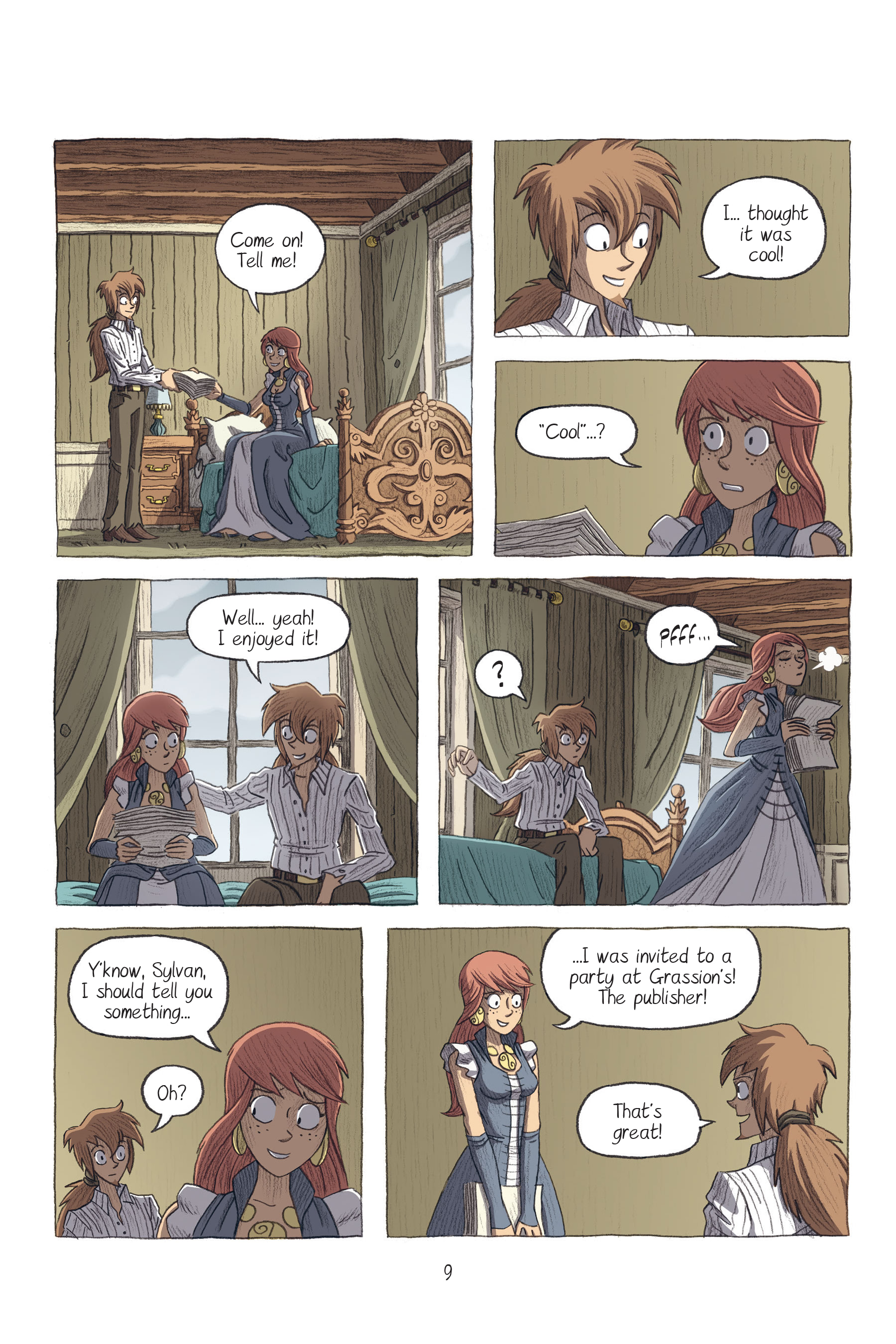 <{ $series->title }} issue 3 - Page 9