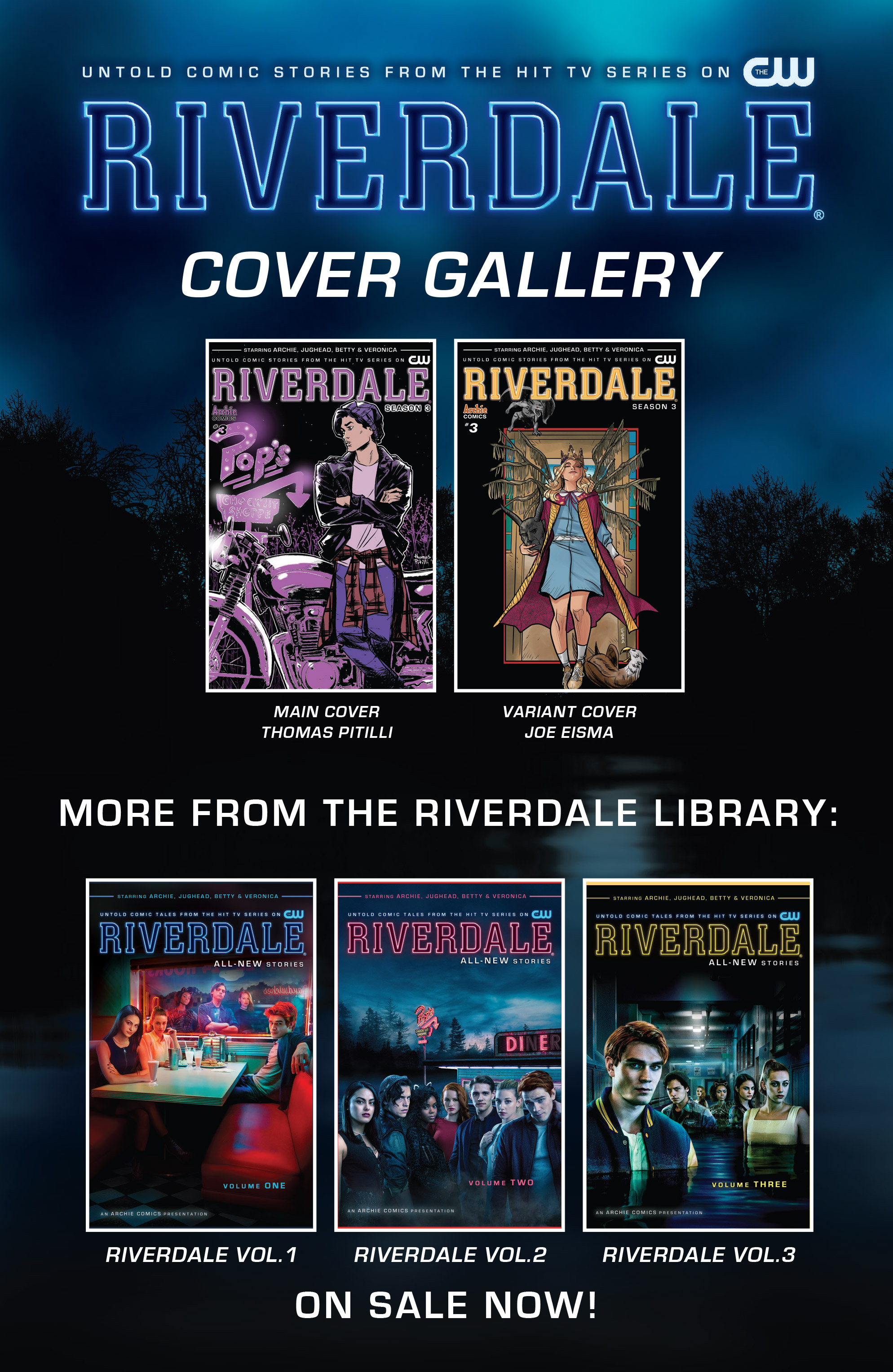 ← prev. next chapter →. <b>Riverdale</b>: Season Three (2019-) #3. ← prev chapter....