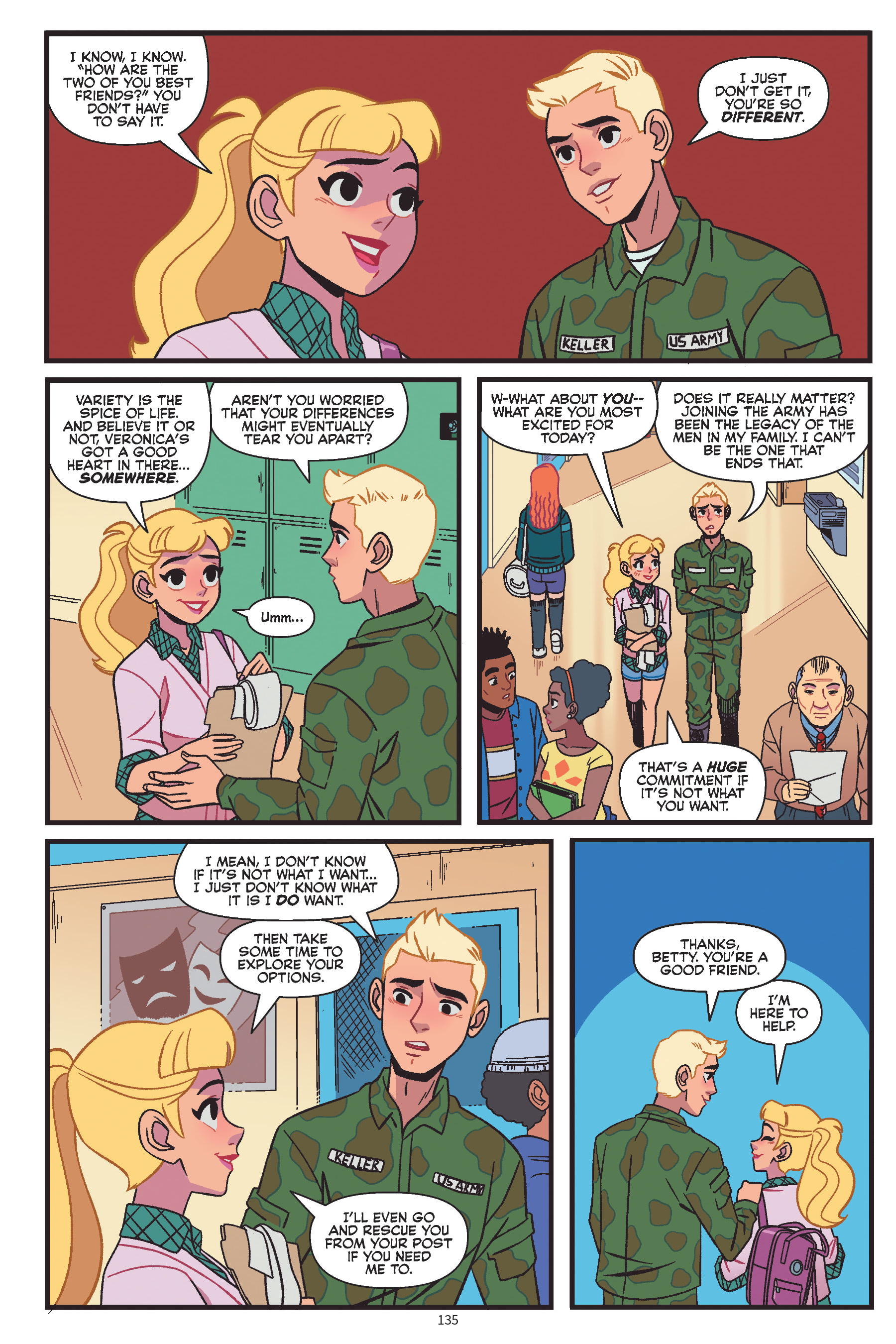 Riverdale: The Ties That Bind (2021) issue 1 - Page 136