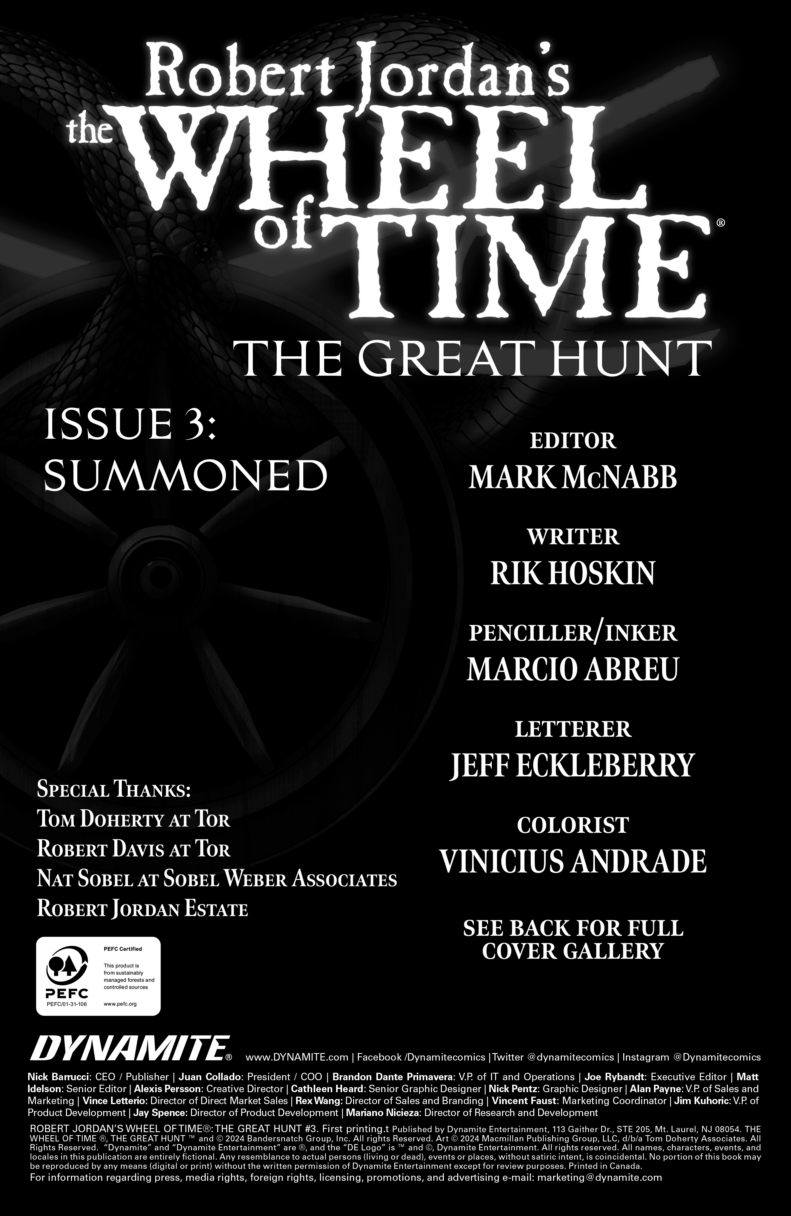 Robert Jordan's The Wheel of Time: The Great Hunt (2023-) issue 3 - Page 3