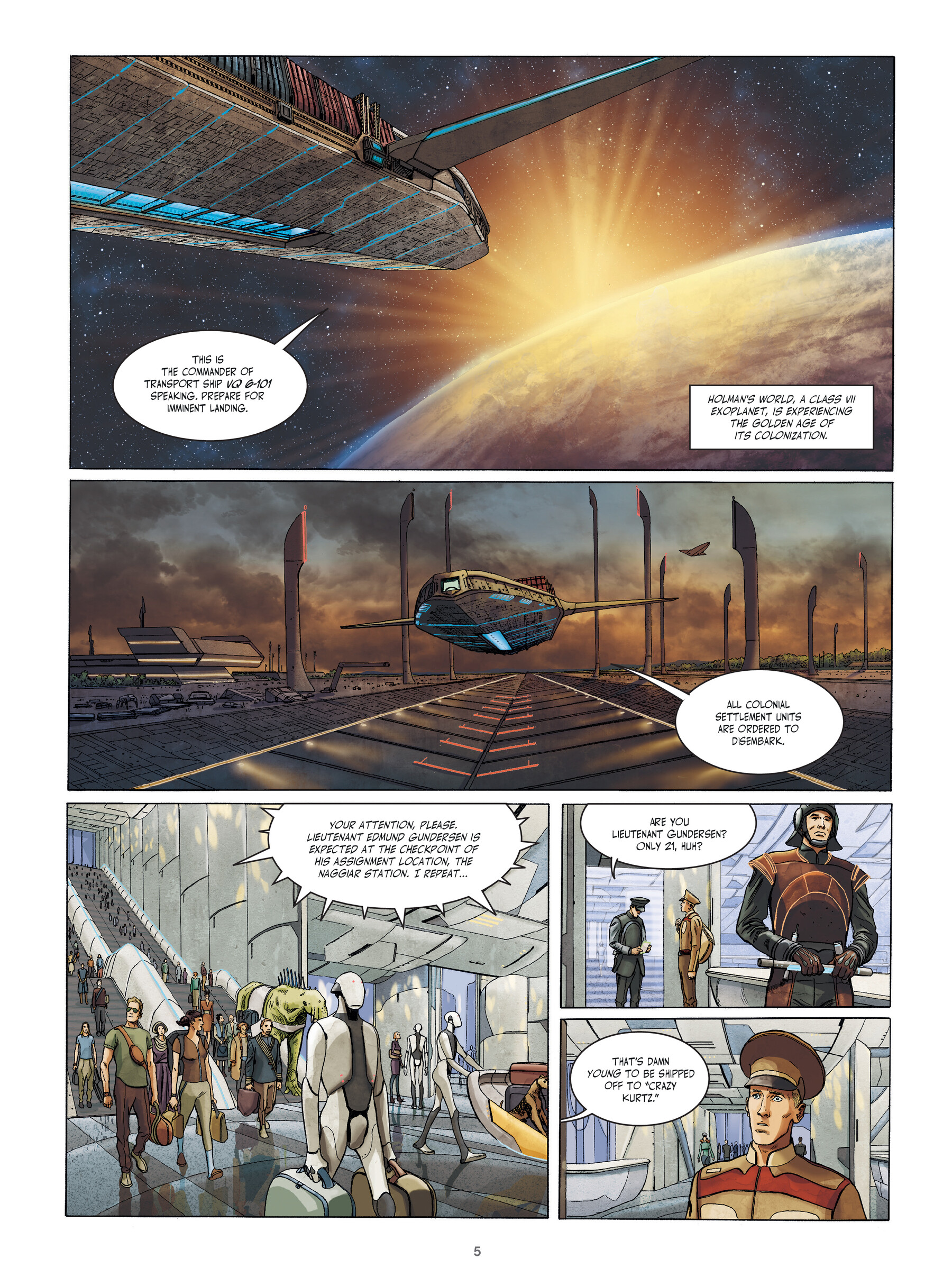 <{ $series->title }} issue 1 - Page 6