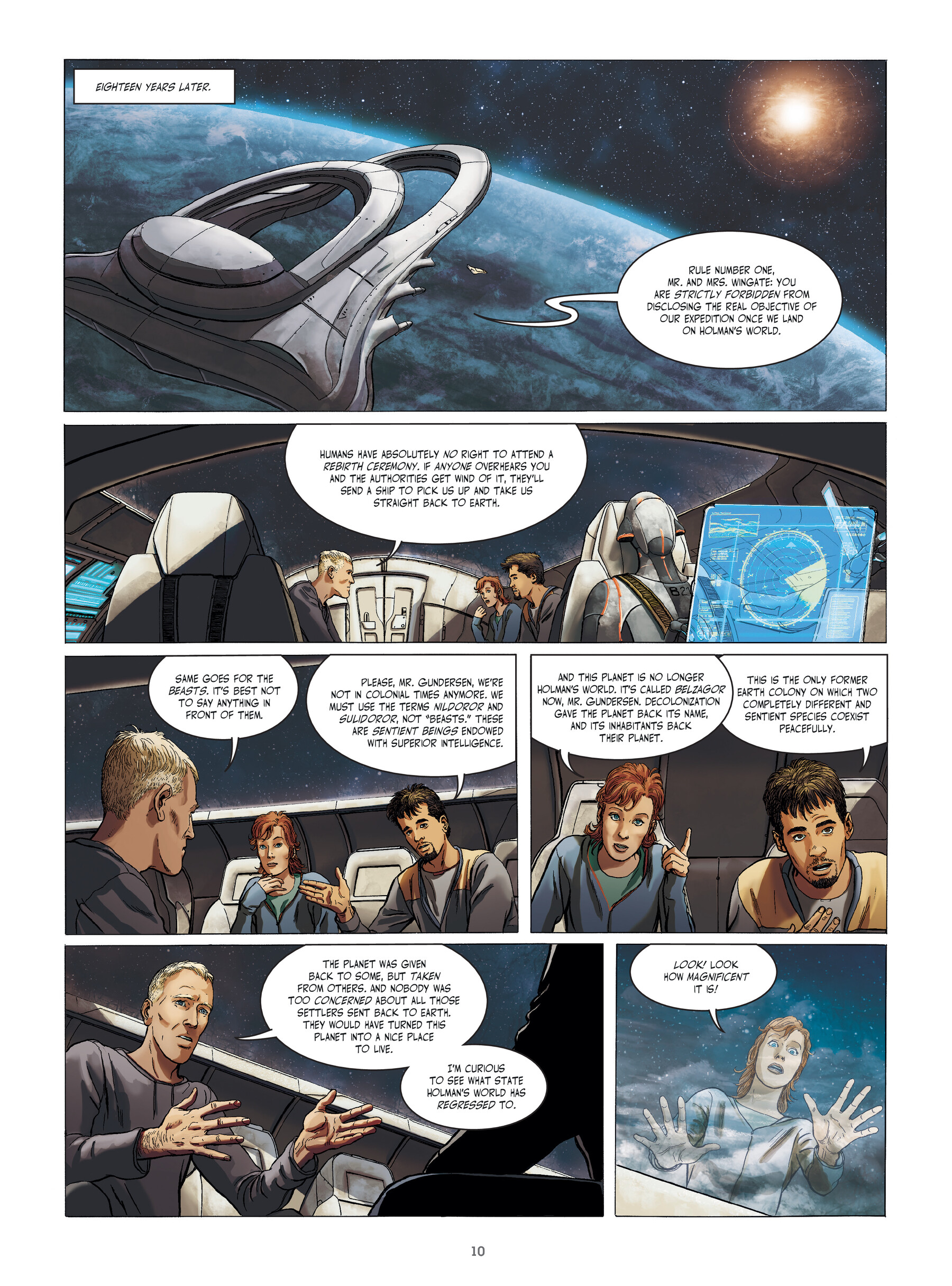 <{ $series->title }} issue 1 - Page 11