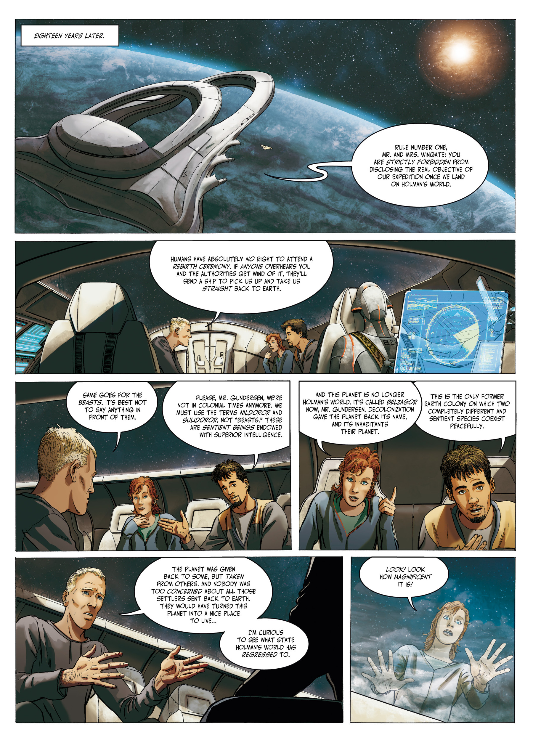 <{ $series->title }} issue 1 - Page 9