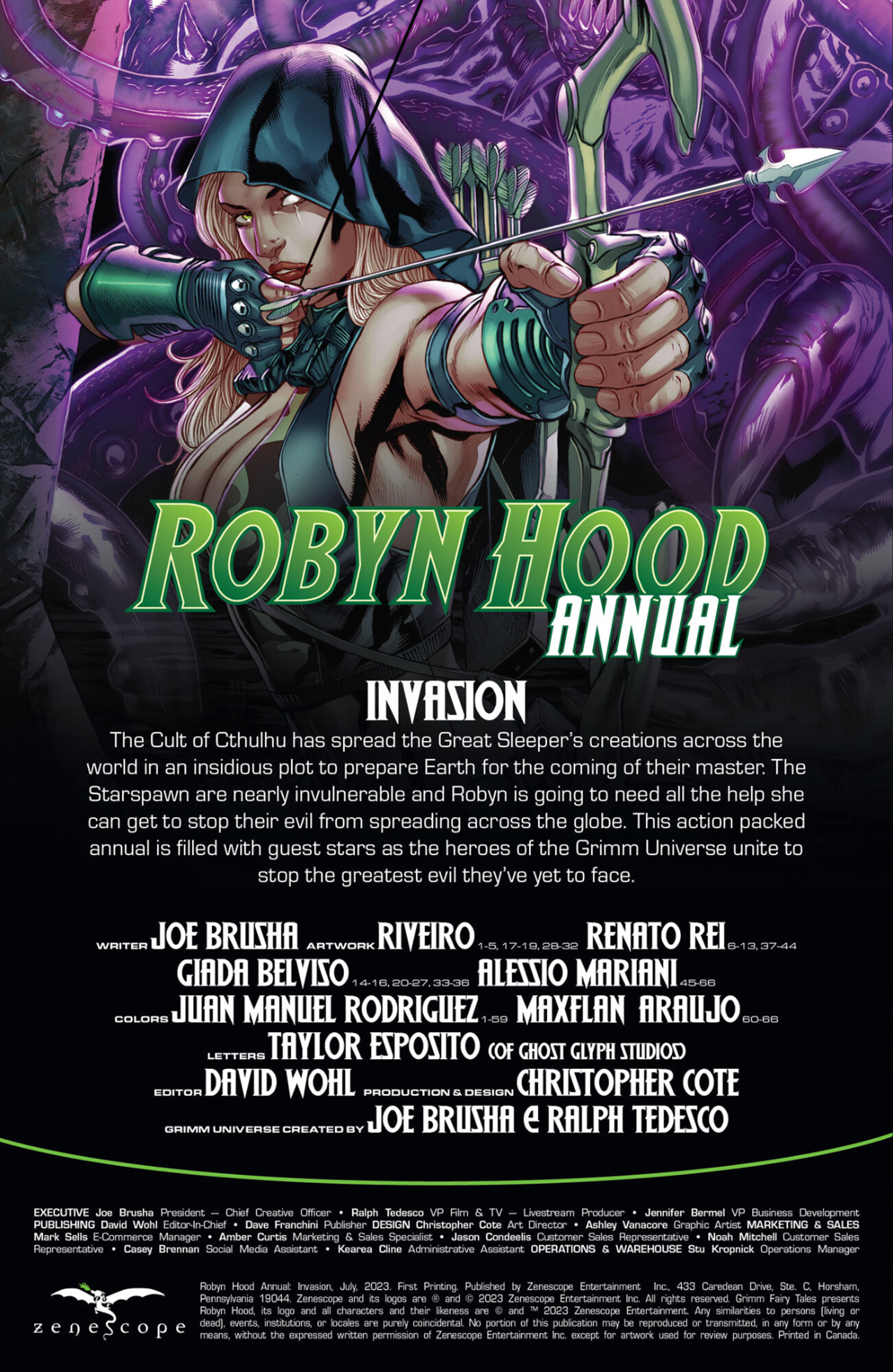 Robyn Hood Annual: Invasion (2023-) issue 1 - Page 2