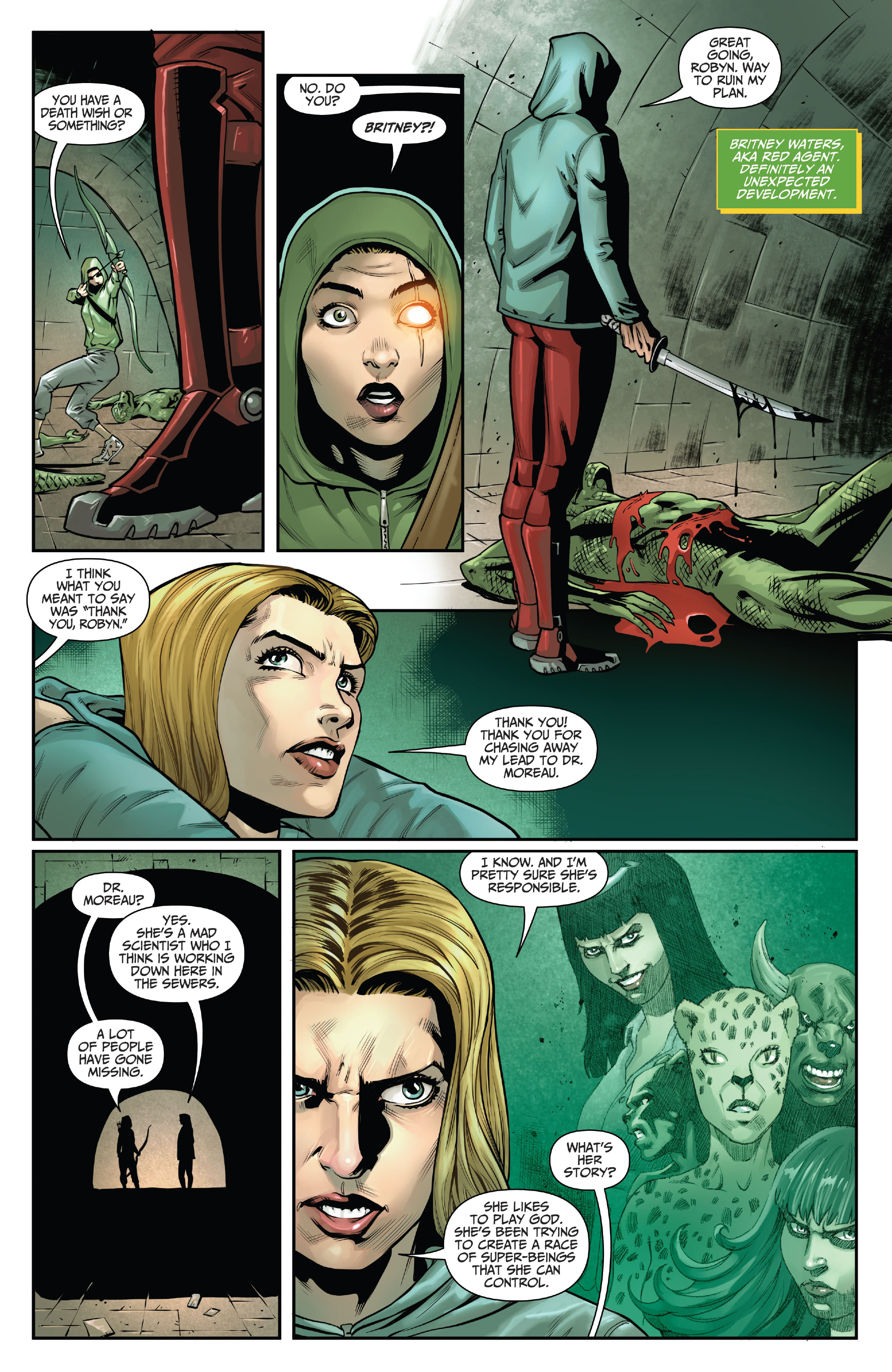 Robyn Hood: Children of Dr. Moreau (2022-) issue 1 - Page 9