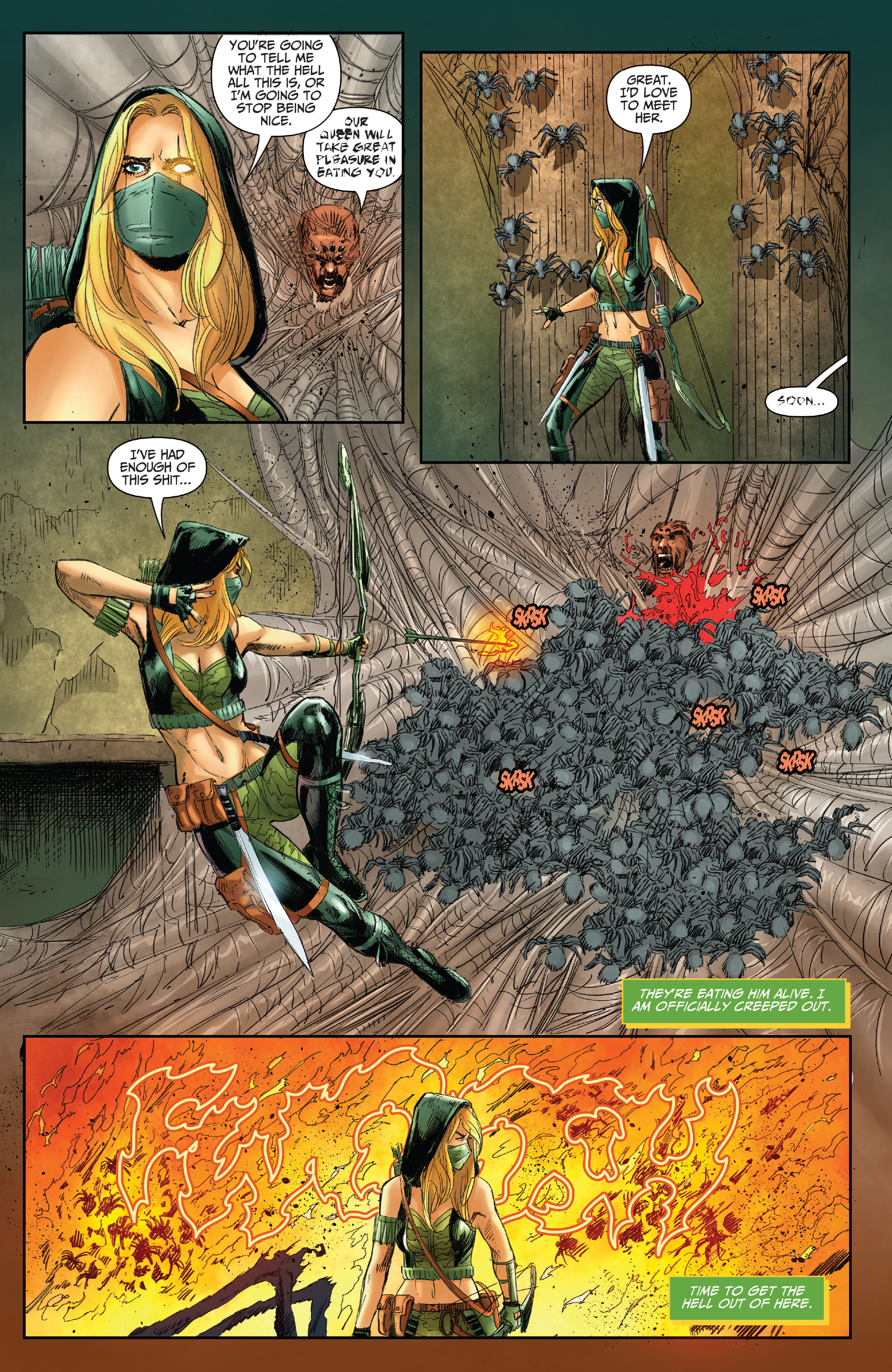 Robyn Hood: Cult of the Spider (2021-) issue 1 - Page 25