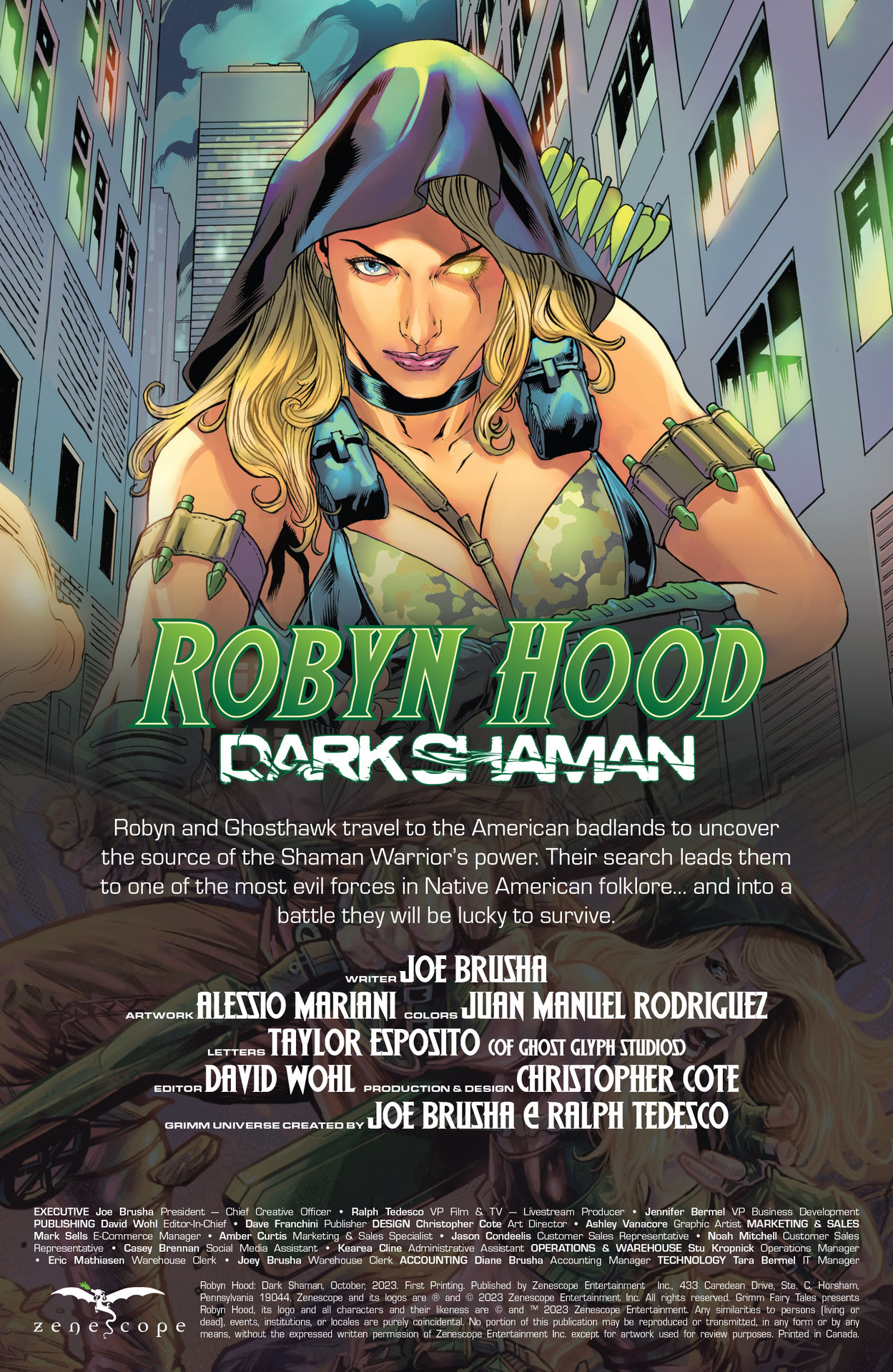 Robyn Hood: Dark Shaman (2023): Chapter 1 - Page 2