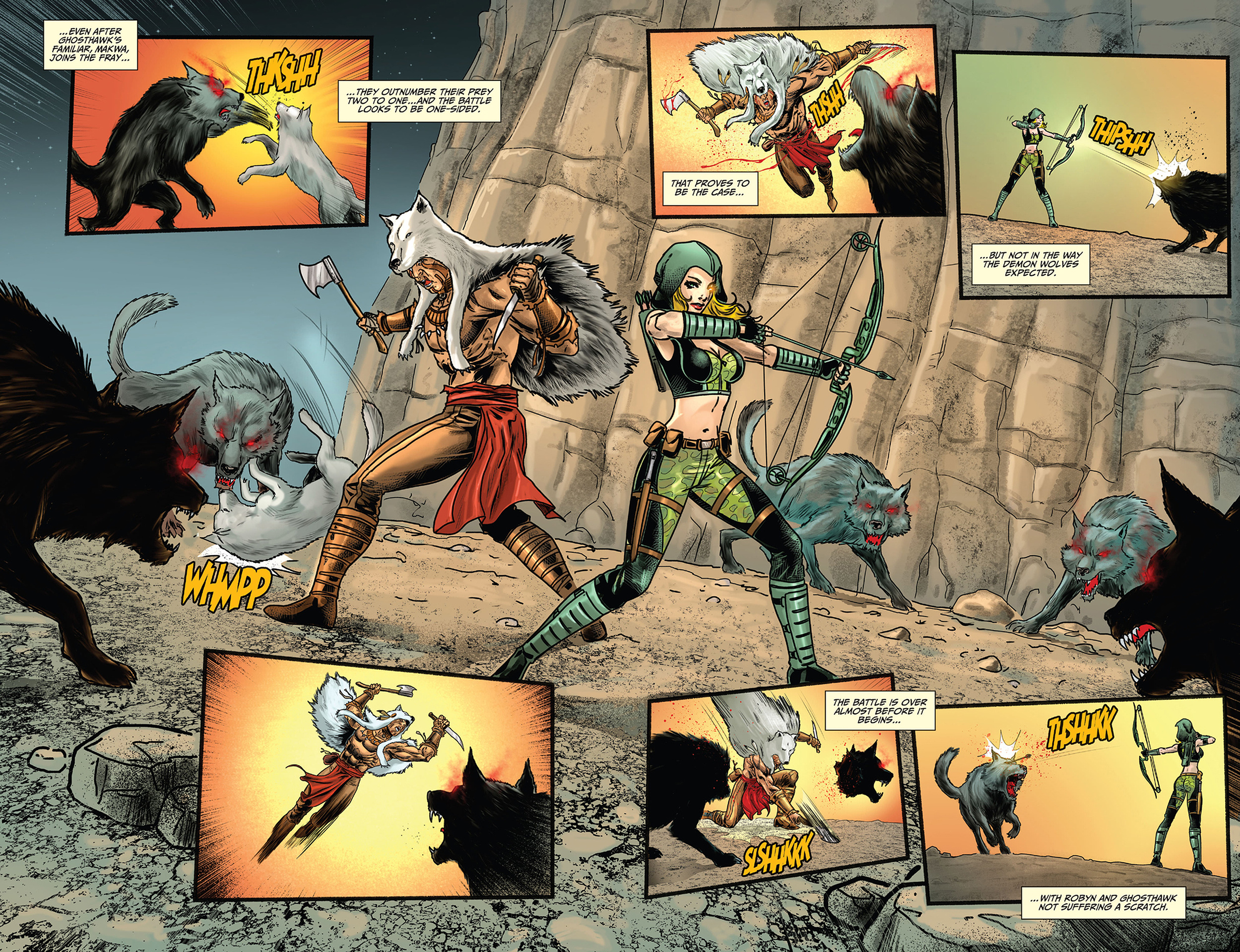 Robyn Hood: Dark Shaman (2023) issue 1 - Page 12