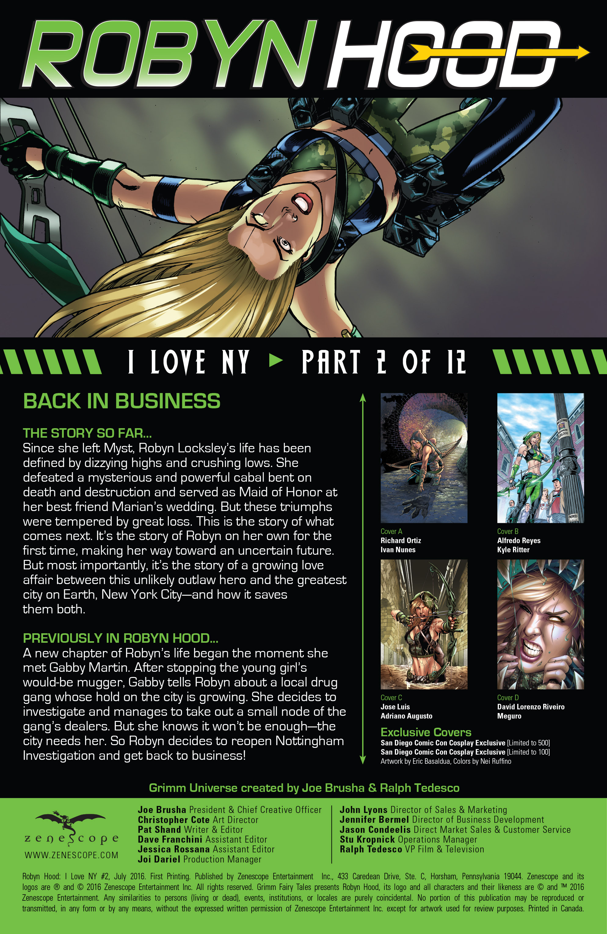 Robyn Hood: I Love NY (2016-): Chapter 2 - Page 2