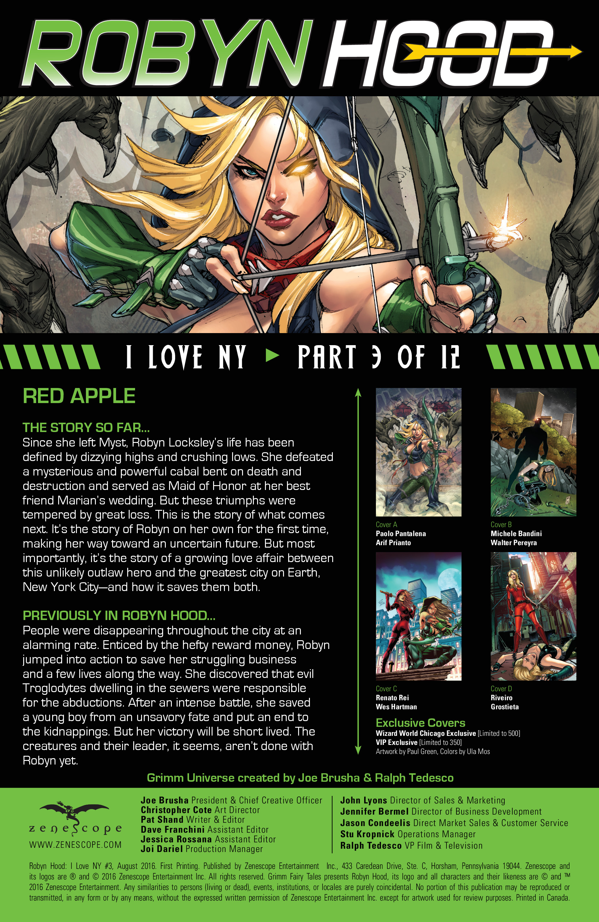 Robyn Hood: I Love NY (2016-) issue 3 - Page 2