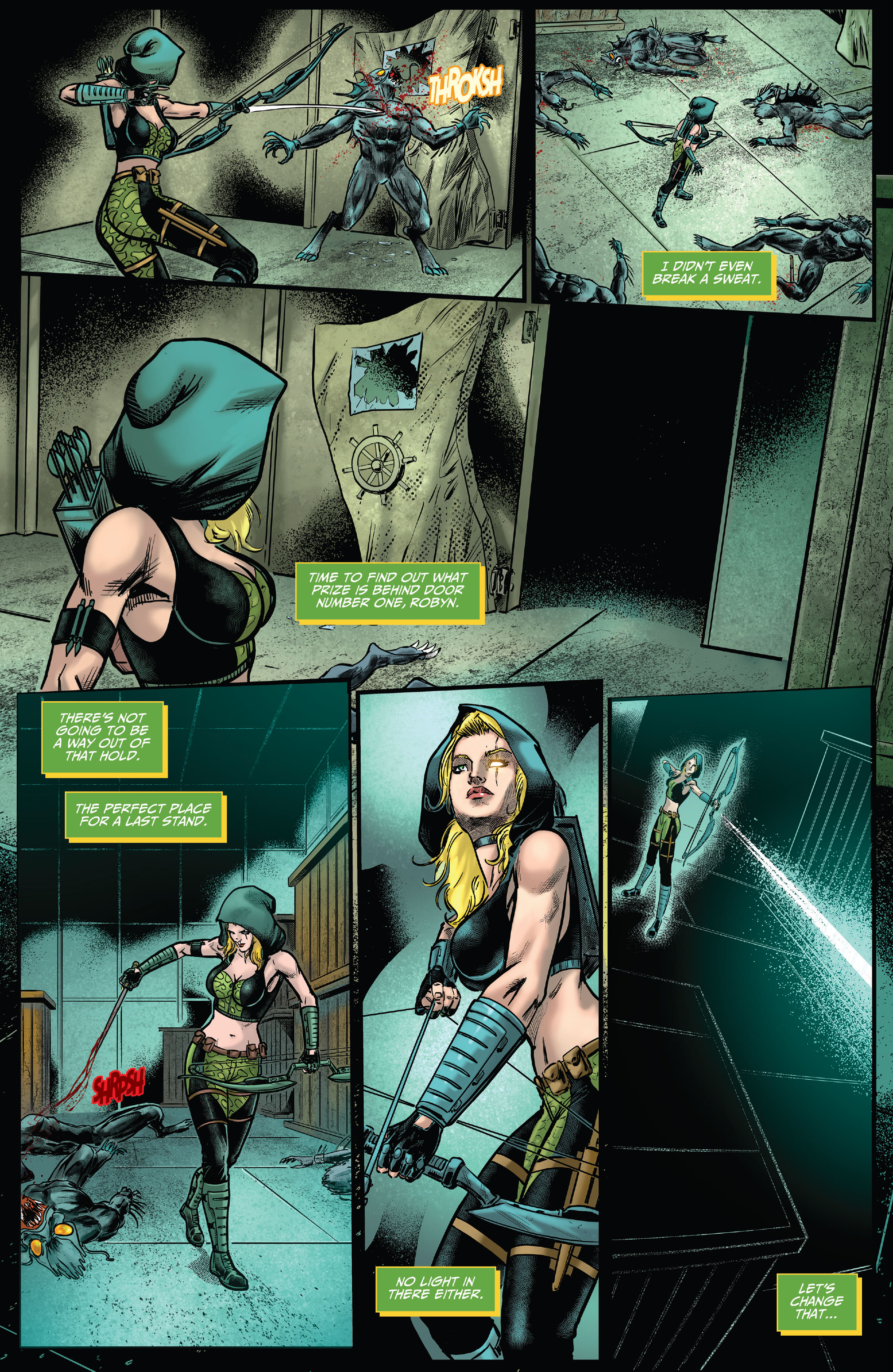 Robyn Hood: Spawn of Nyarlahotep (2023-) issue 1 - Page 12