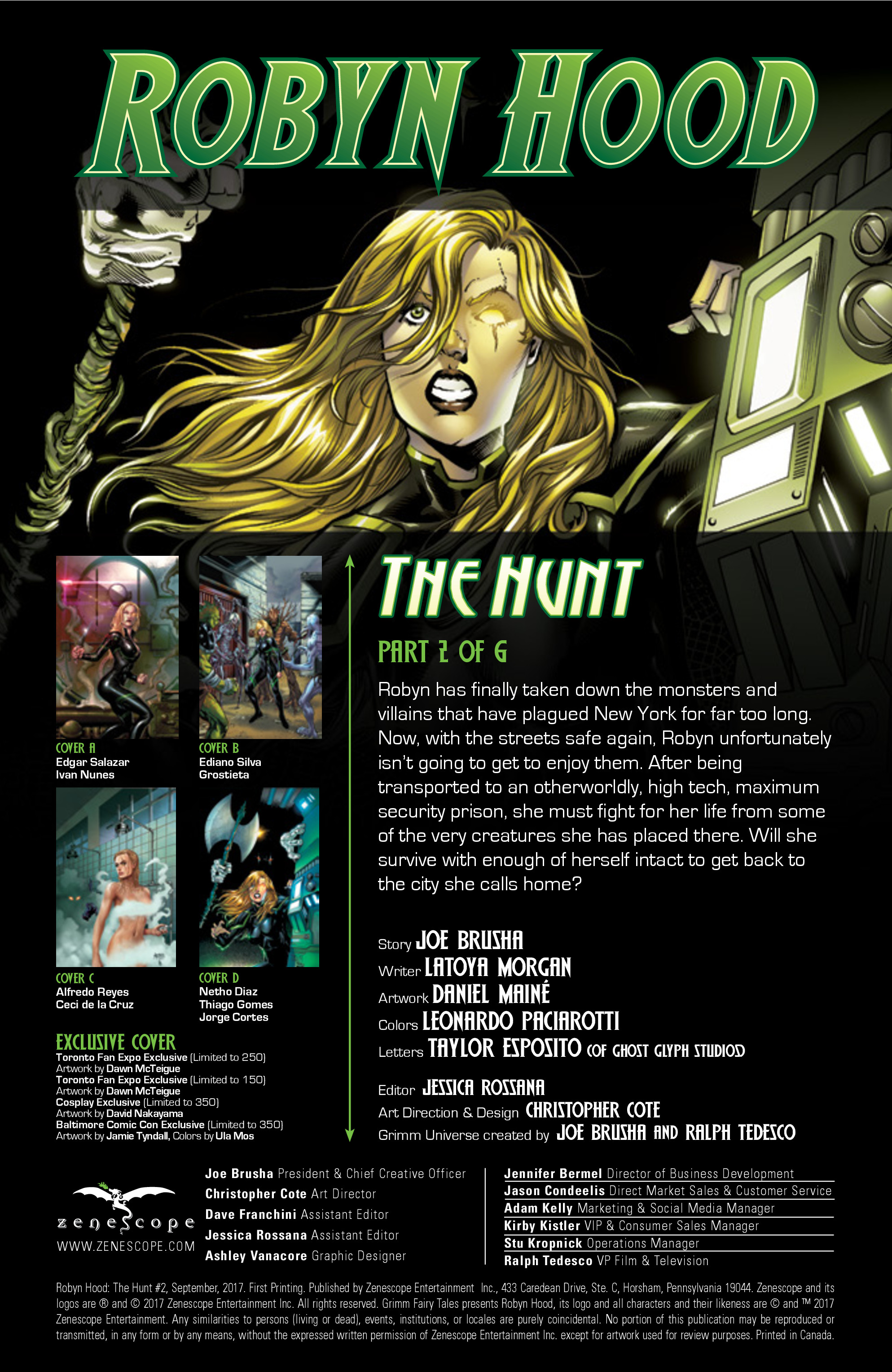 Robyn Hood: The Hunt (2017): Chapter 2 - Page 2
