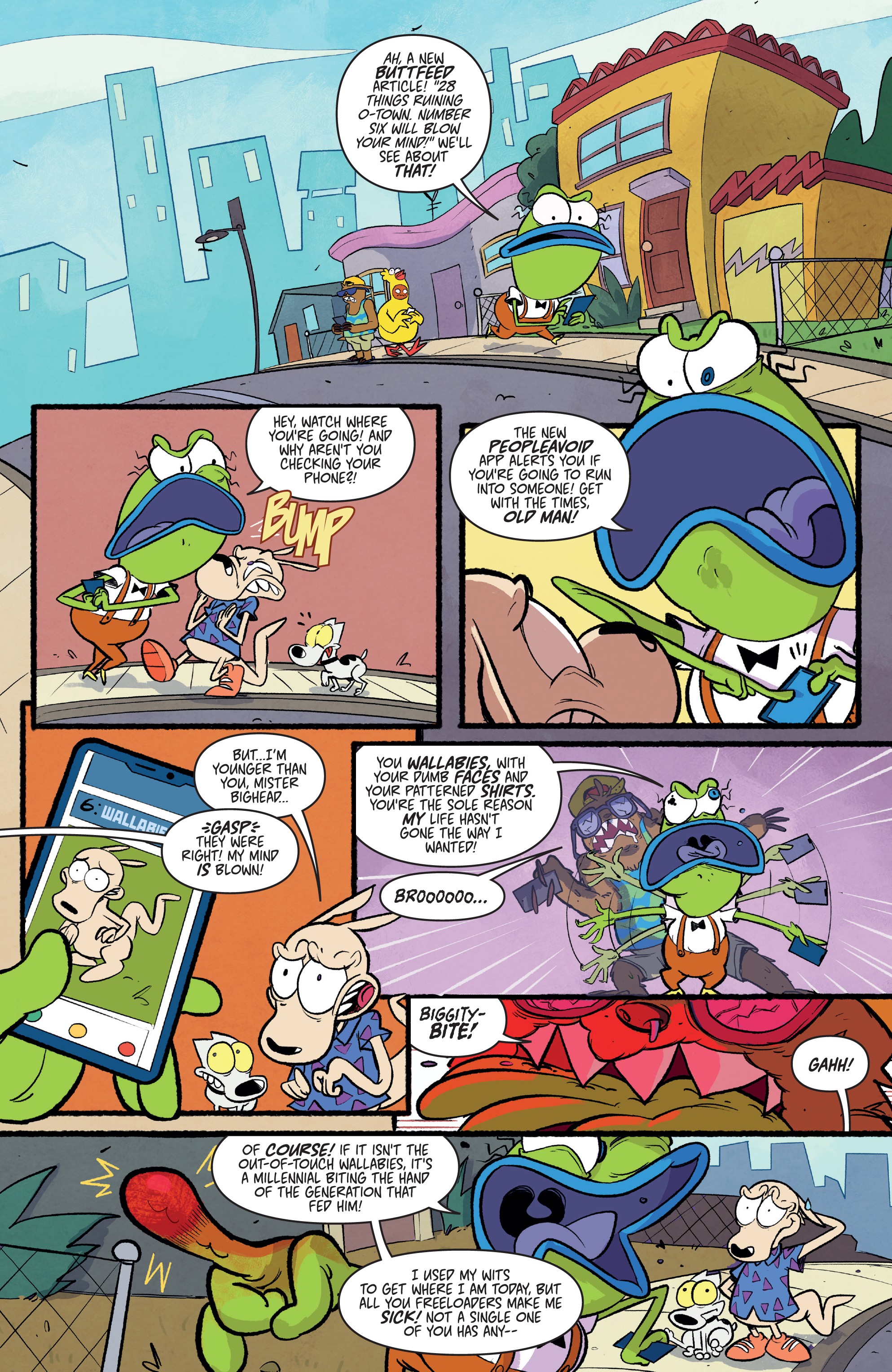 Rocko's Modern Afterlife (2019): Chapter 1 - Page 3