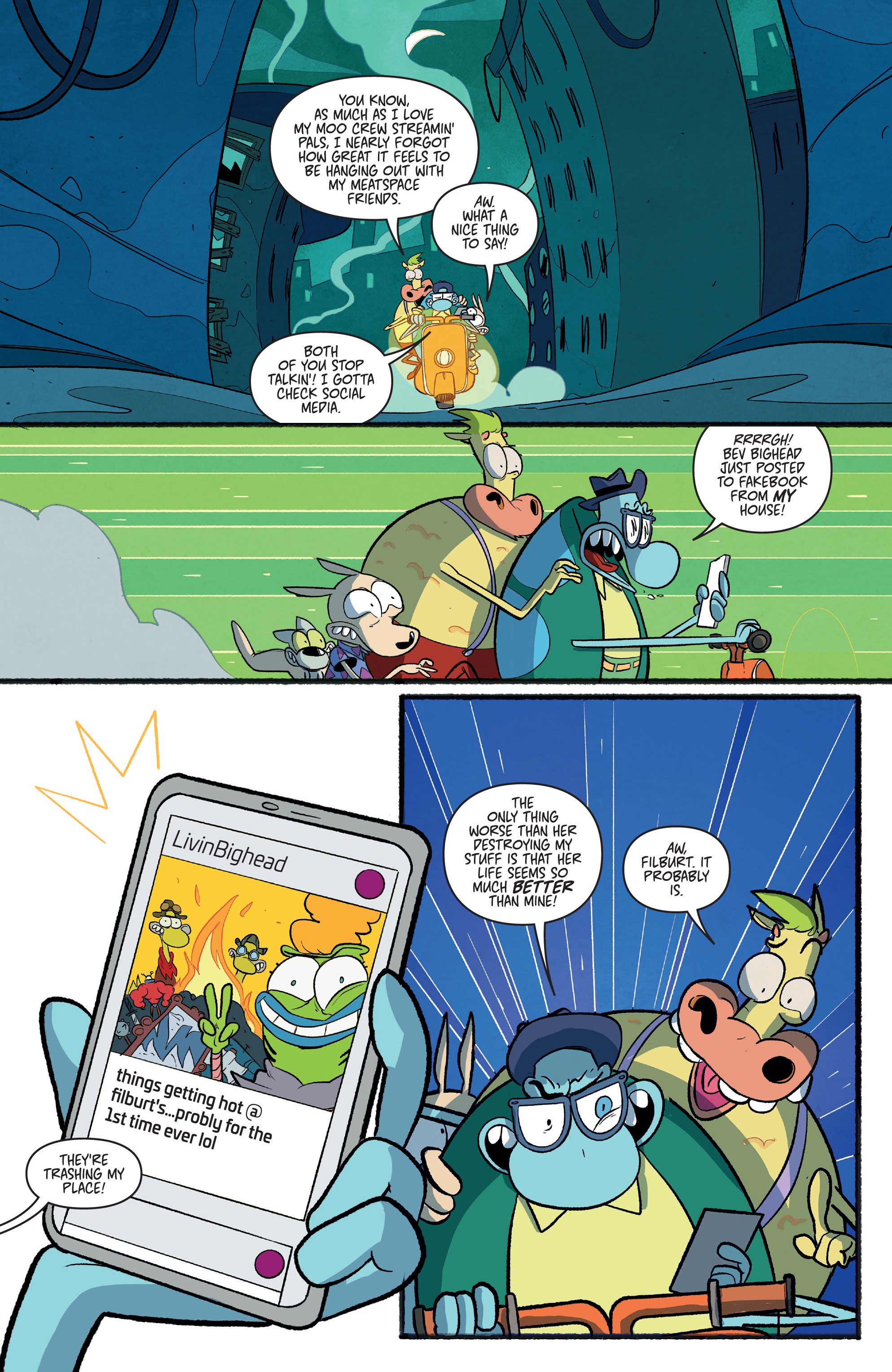 Rocko's Modern Afterlife (2019) issue 3 - Page 8