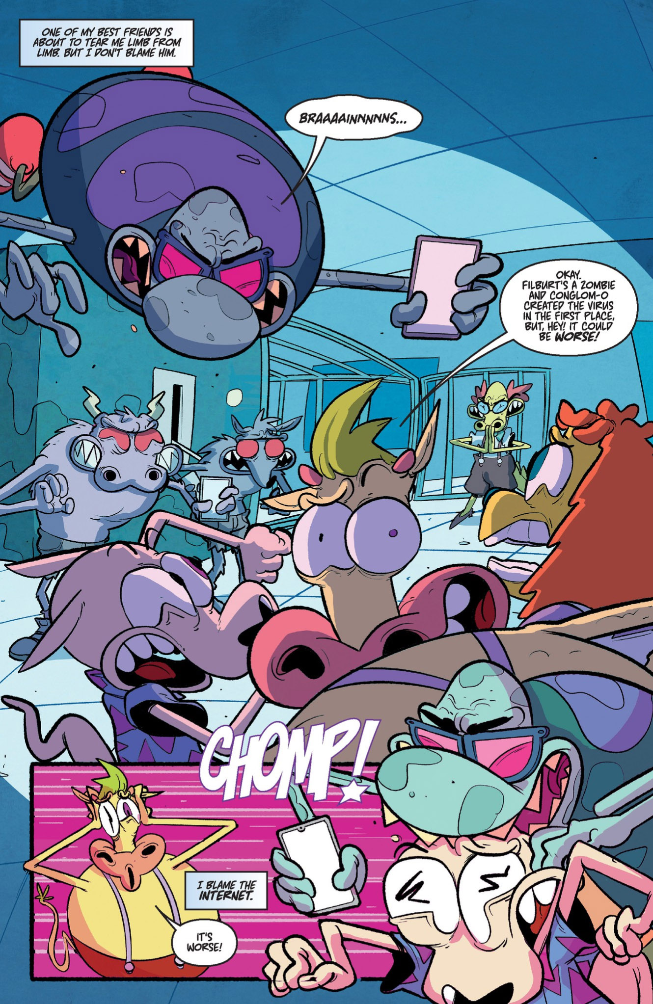 Rocko's Modern Afterlife (2019): Chapter 4 - Page 3