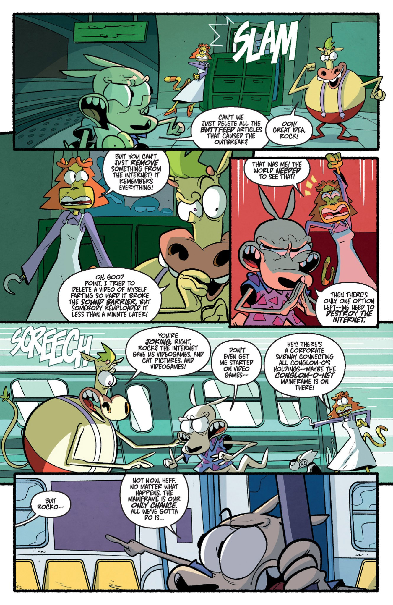 Rocko's Modern Afterlife (2019) issue 4 - Page 5