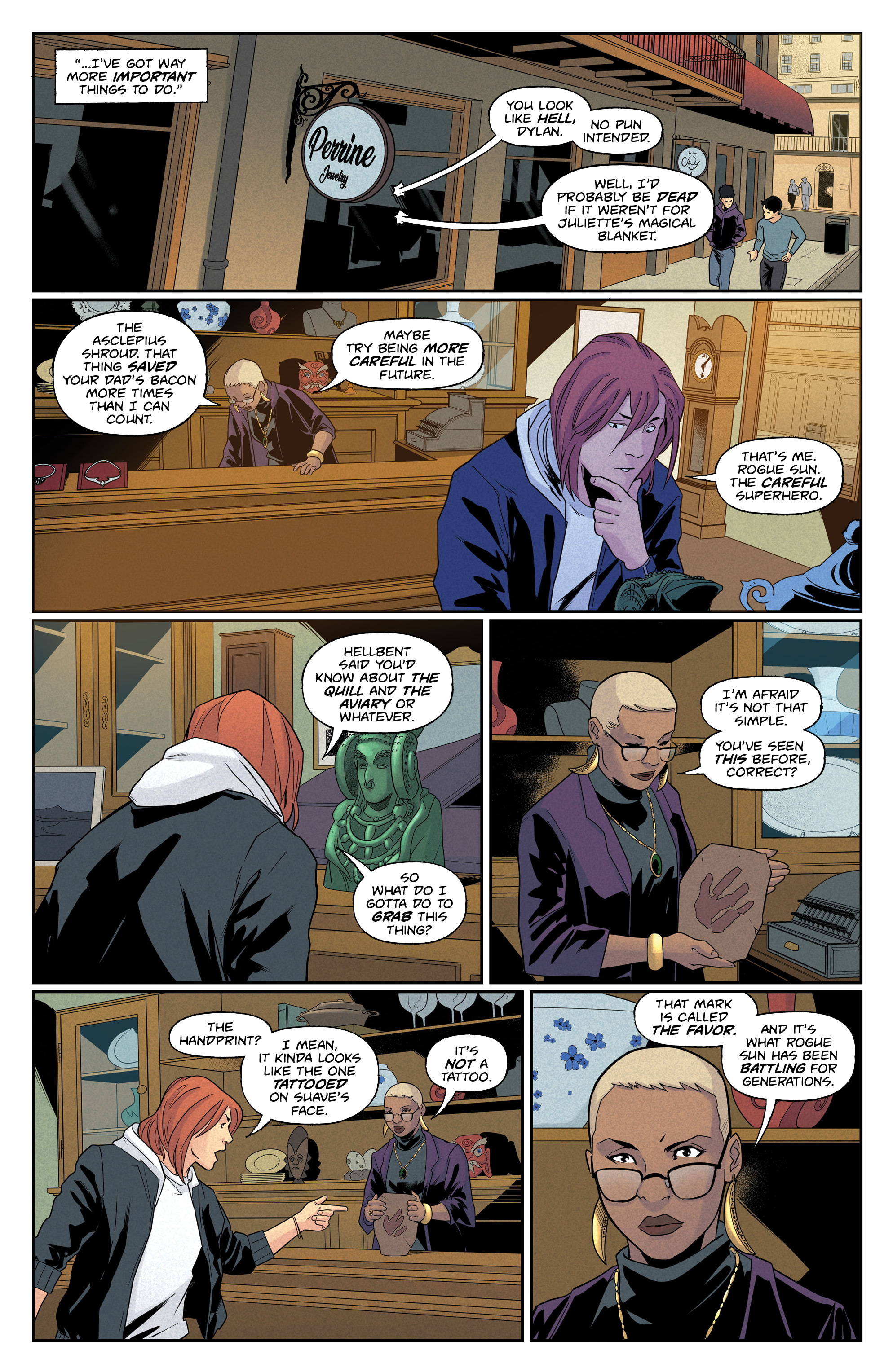 <{ $series->title }} issue 10 - Page 12