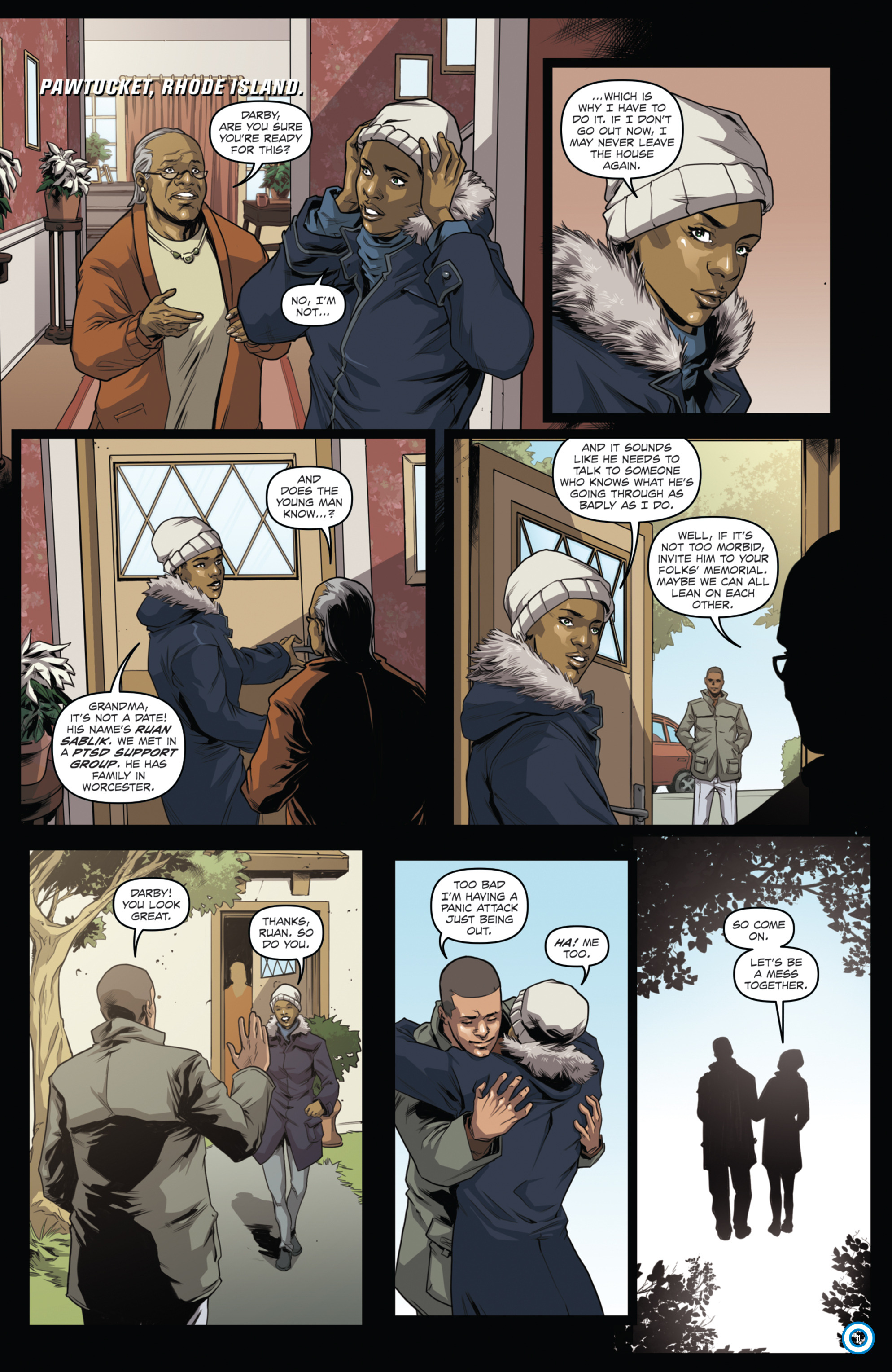 <{ $series->title }} issue 7 - Page 12