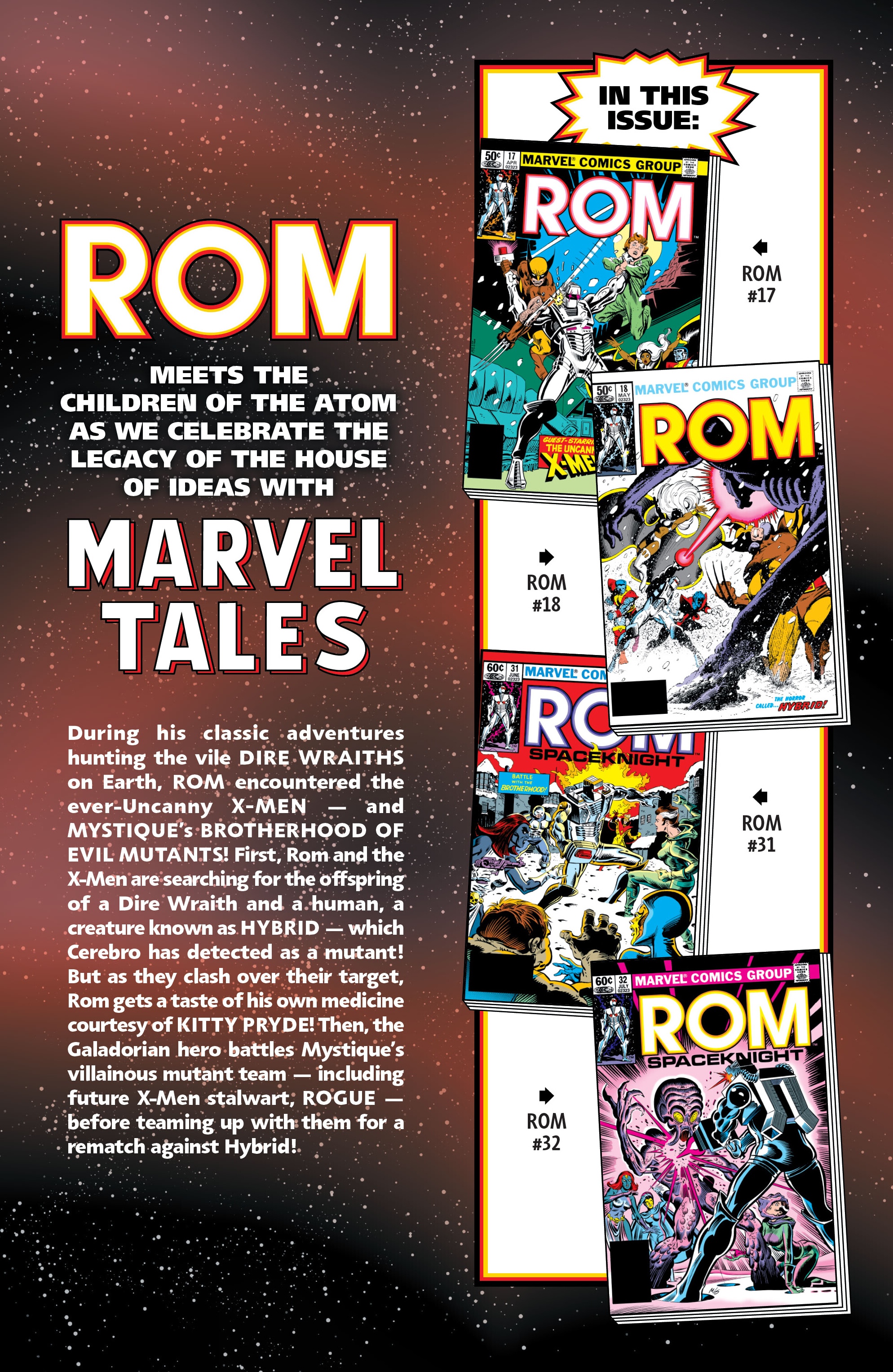 ROM and the X-Men: Marvel Tales (2023-) issue 1 - Page 2