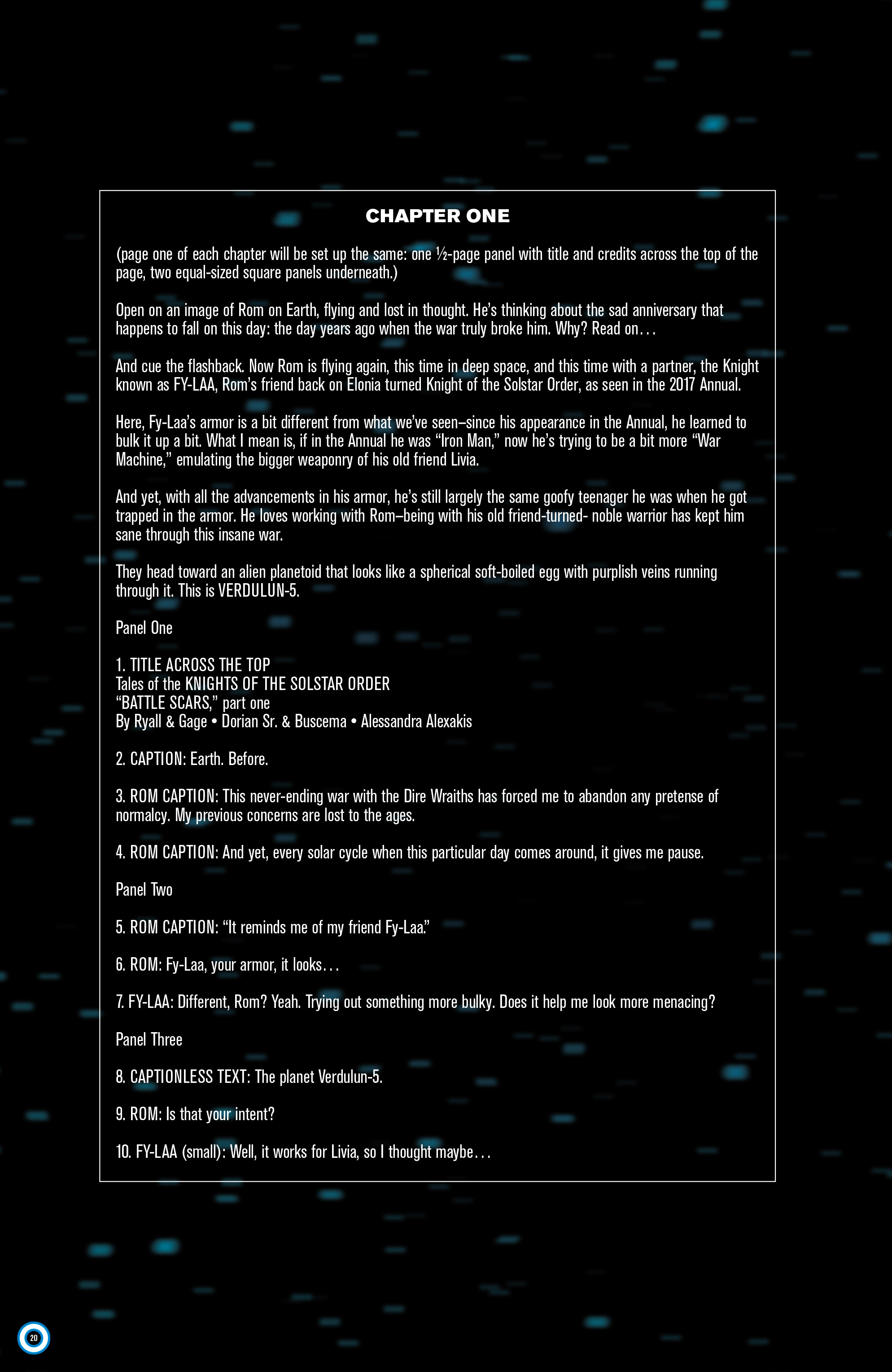 ROM: Tales of the Solstar Order (Special Edition) (2018) issue 1 - Page 21