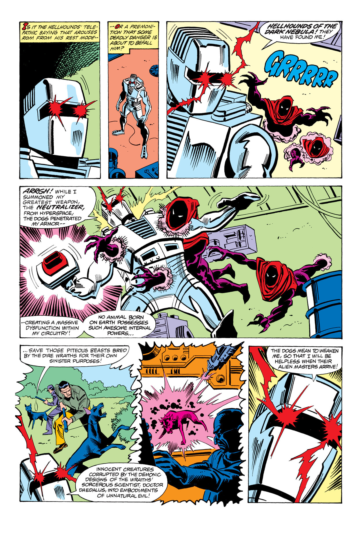 ROM: The Complete Marvel Years Omnibus (2024-) issue Vol. 1 - Page 120