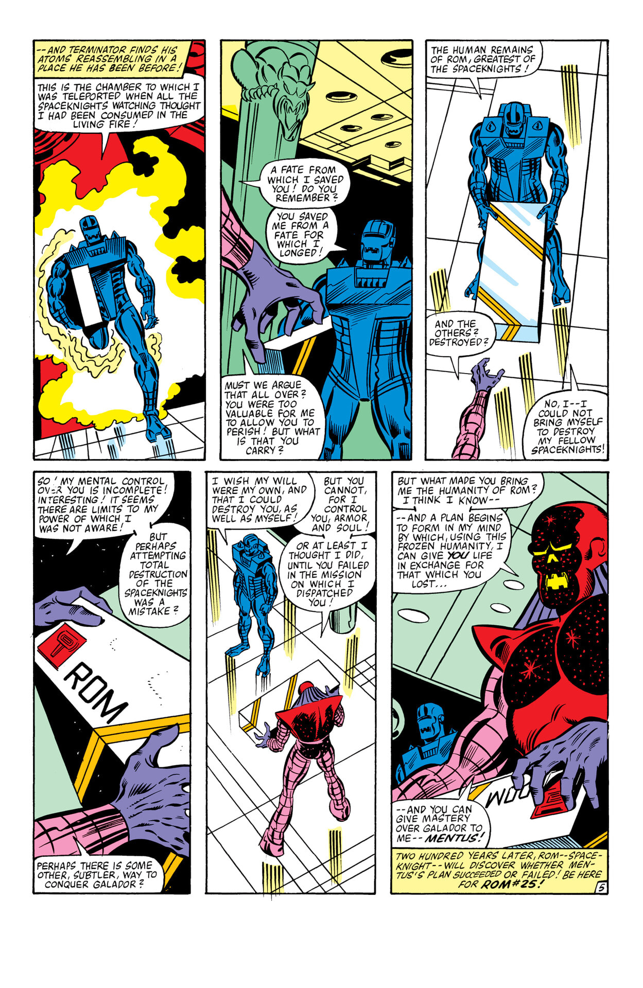 ROM: The Complete Marvel Years Omnibus (2024-) issue Vol. 1 - Page 480