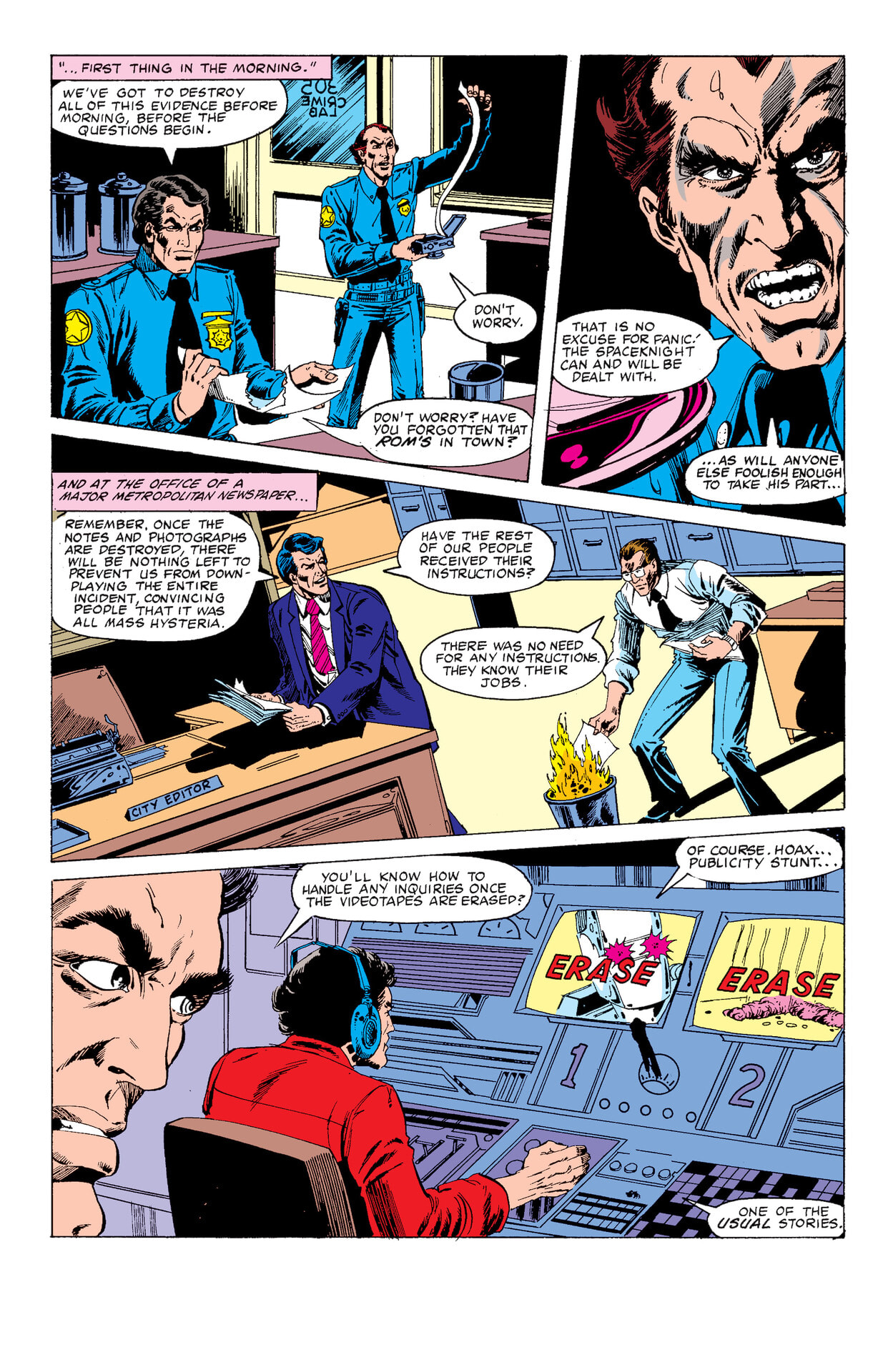 ROM: The Complete Marvel Years Omnibus (2024-) issue Vol. 1 - Page 491