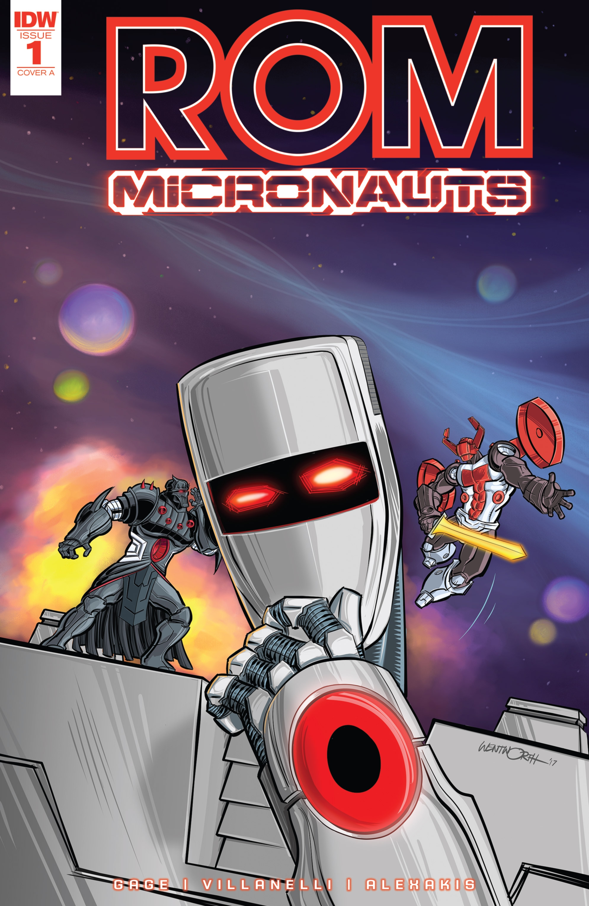 ROM & The Micronauts (2017): Chapter 1 - Page 1