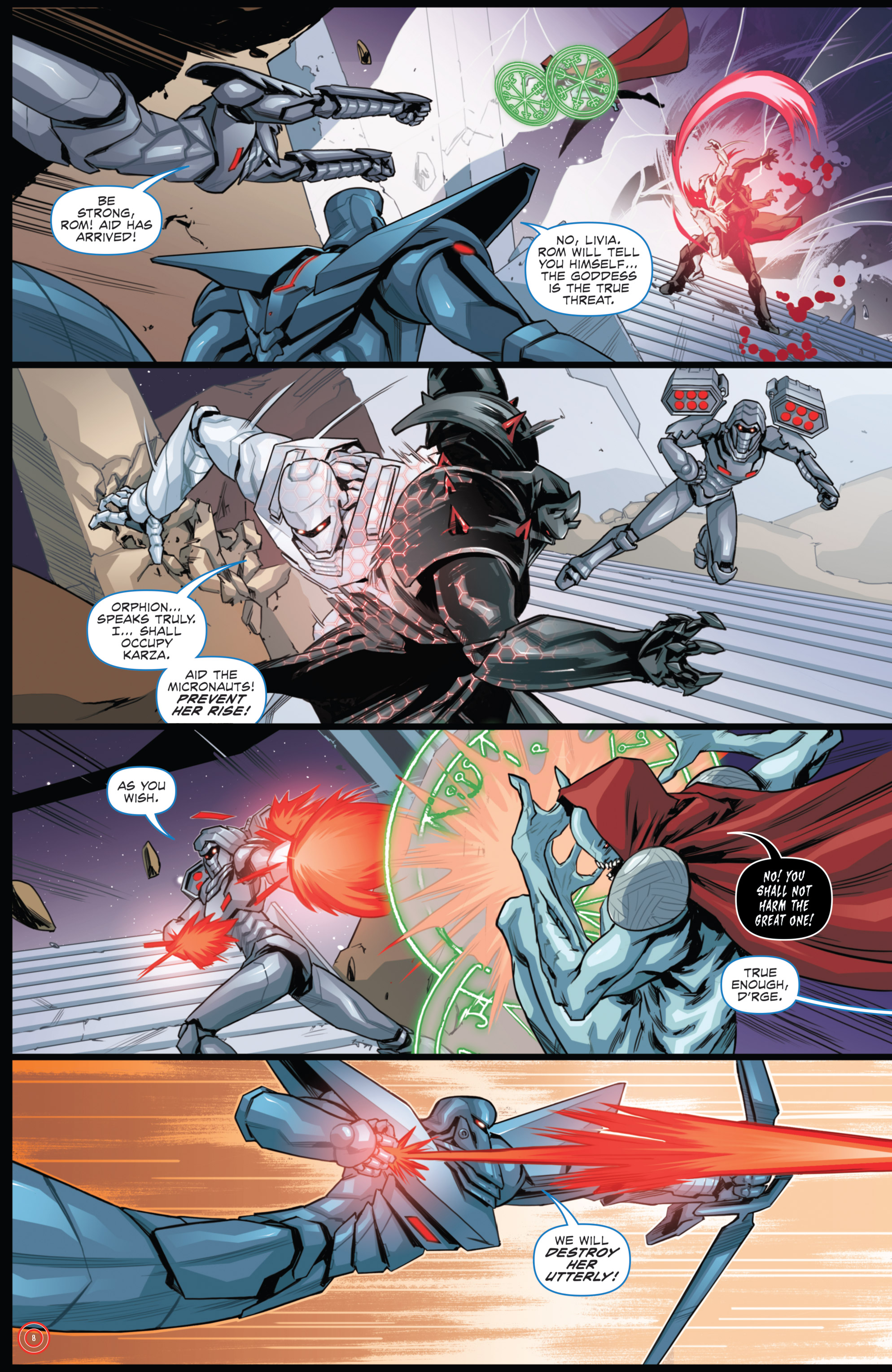 ROM & The Micronauts (2017) issue 5 - Page 10