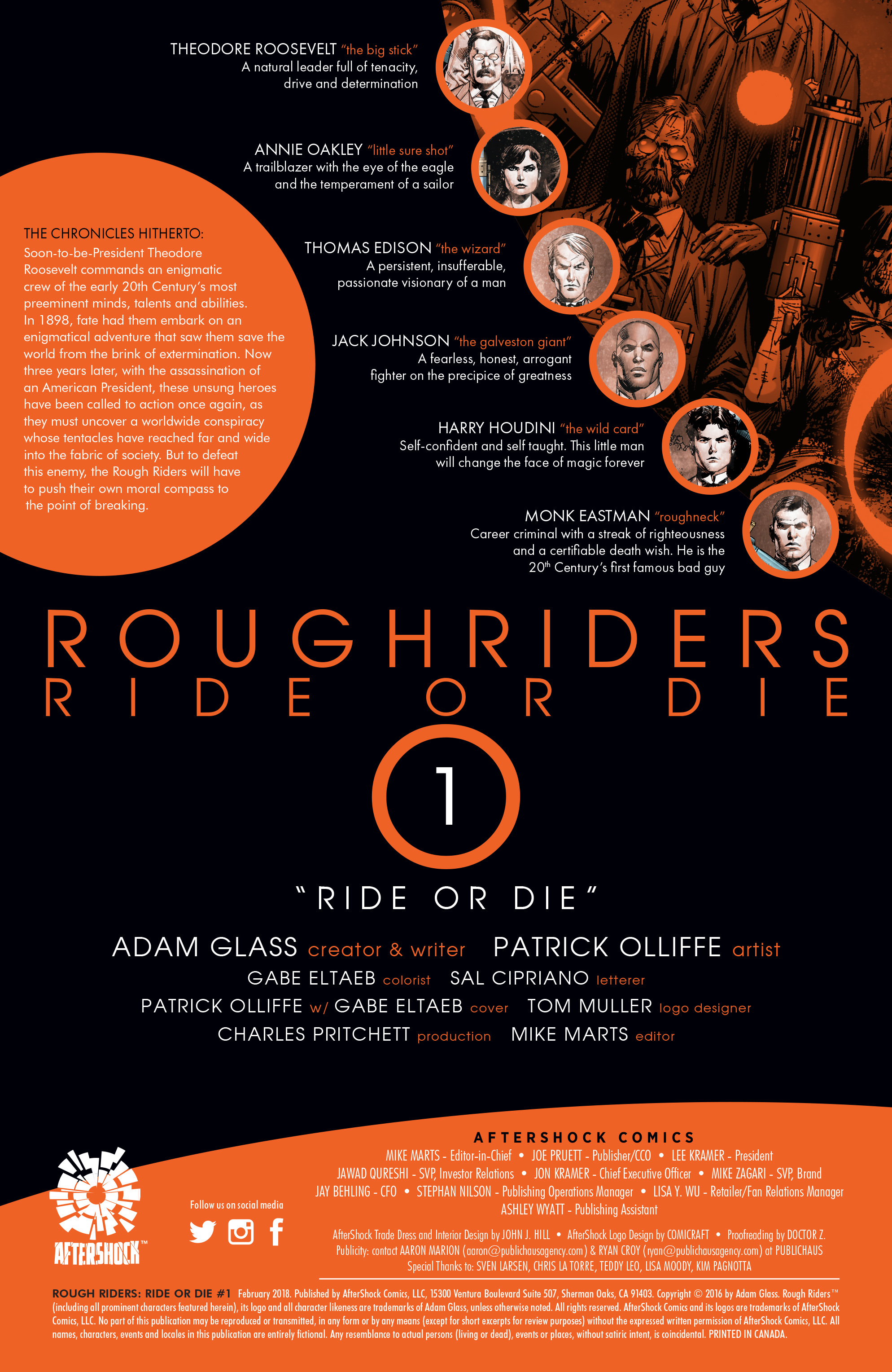 Rough Riders: Ride or Die (2018): Chapter 1 - Page 2