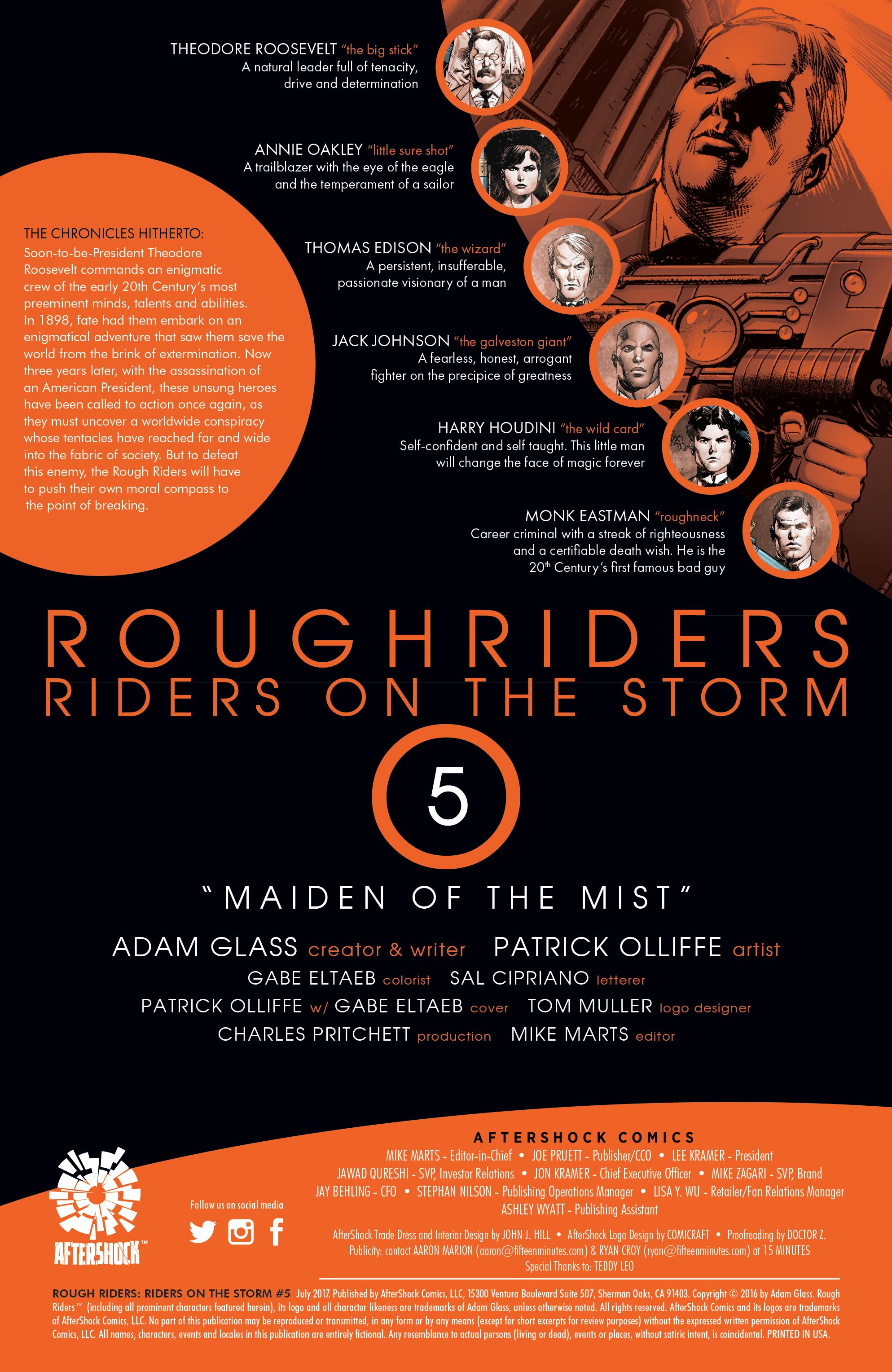 Rough Riders: Riders on the Storm (2017) issue 5 - Page 2