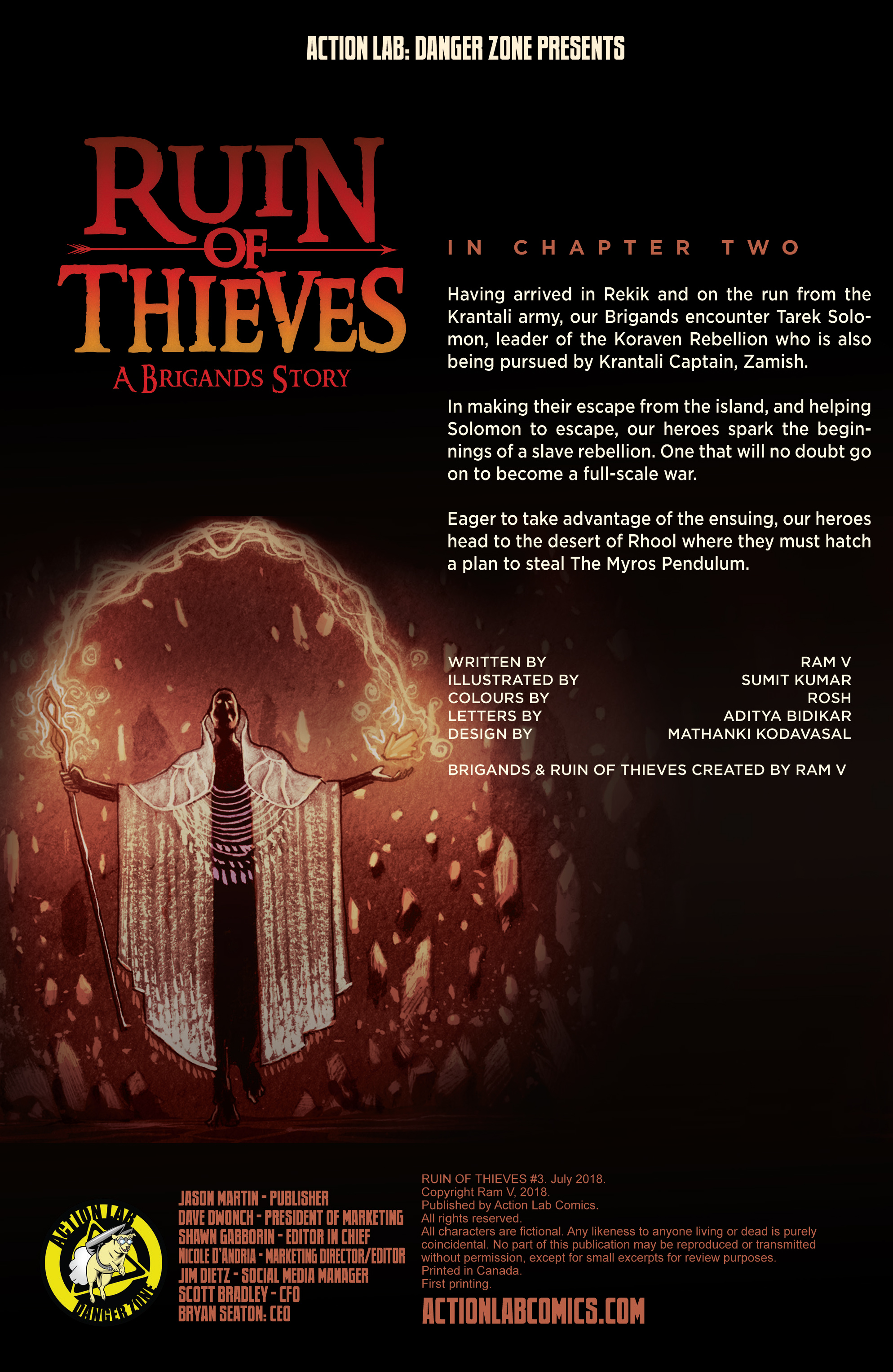 Ruin of Thieves: A Brigands Story (2018-) issue 3 - Page 3