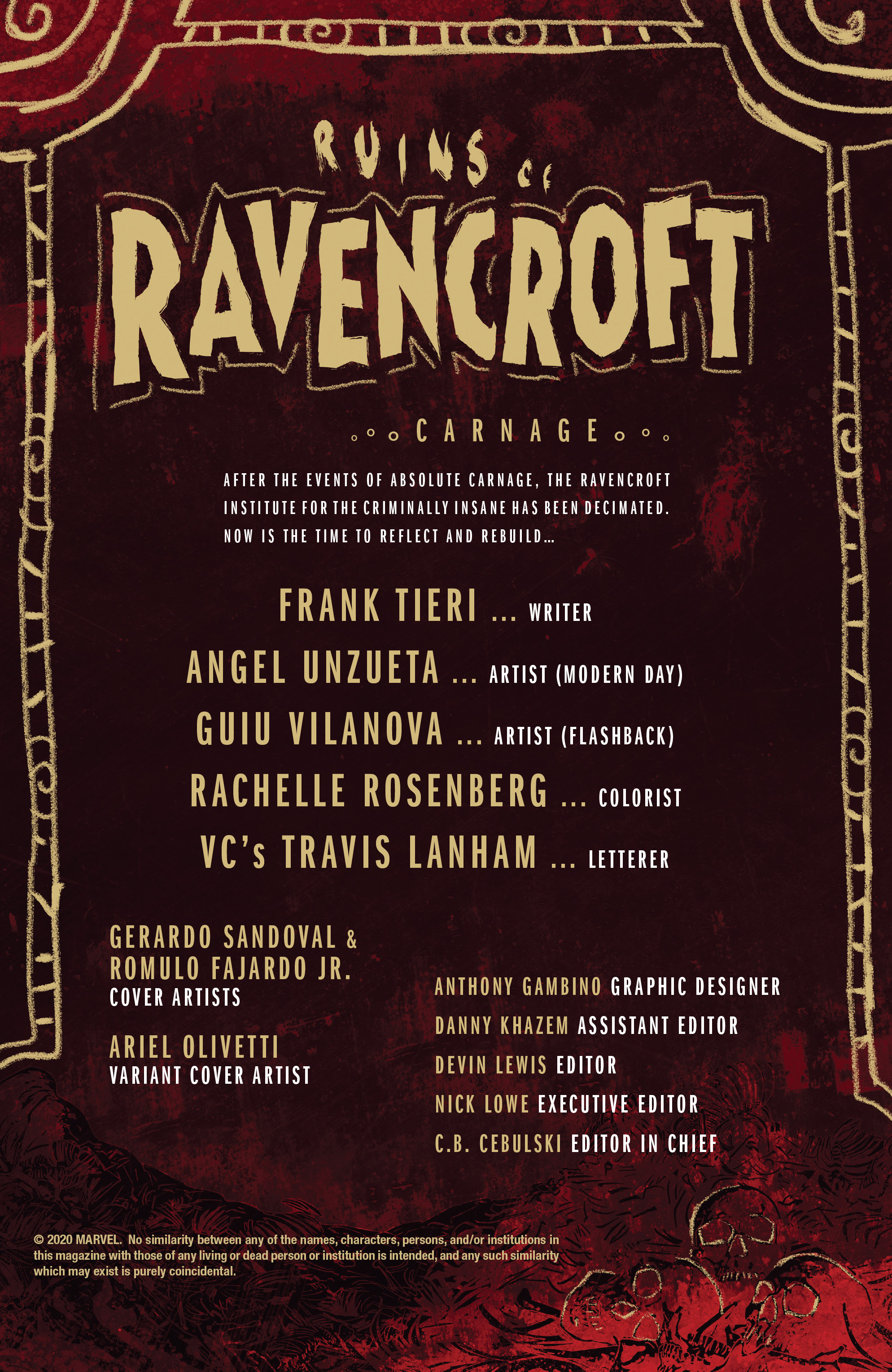 Ruins Of Ravencroft: Carnage (2020) Chapter 1 - Page 1