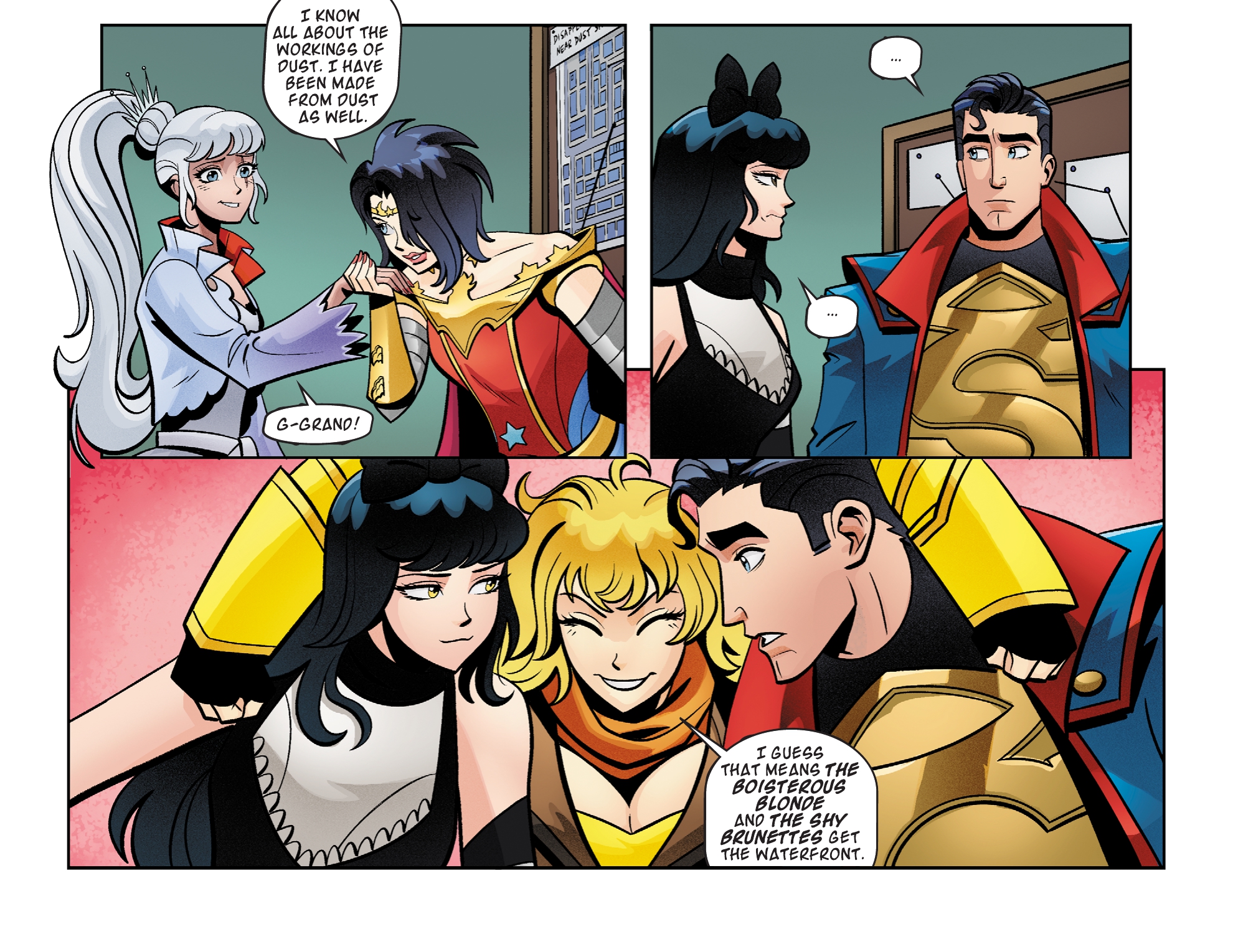 Rwby Justice League Chapter Page
