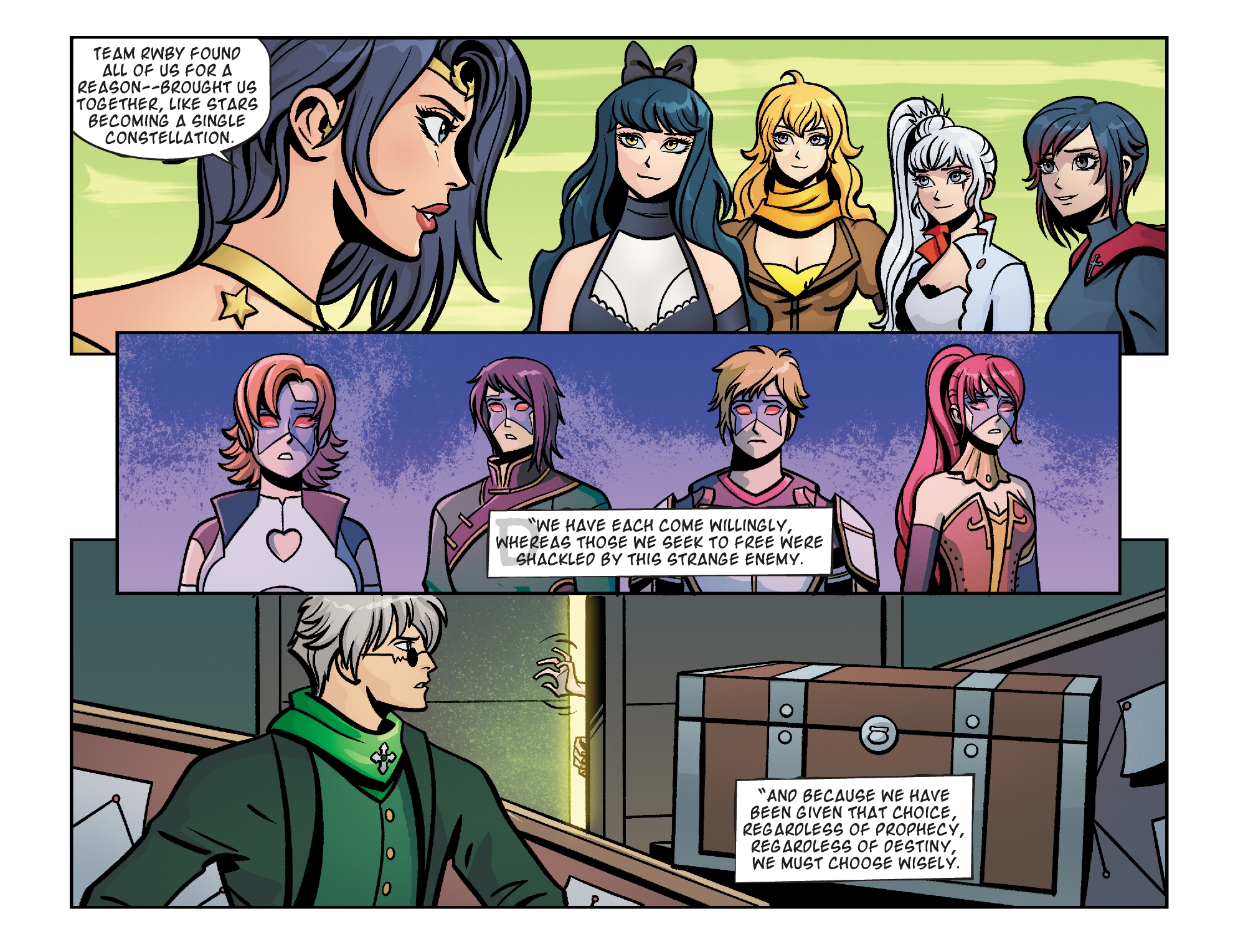 Rwby Justice League Chapter Page